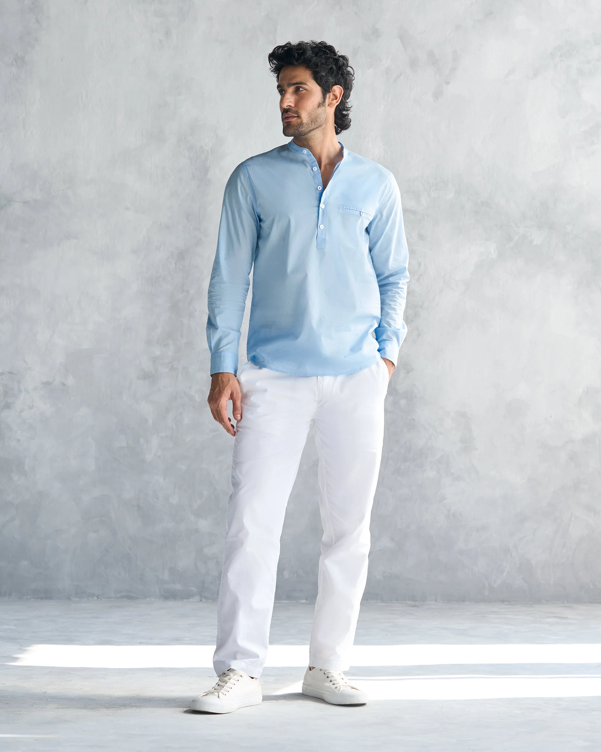 Pondicherry Shirt - Light Blue - Image 5