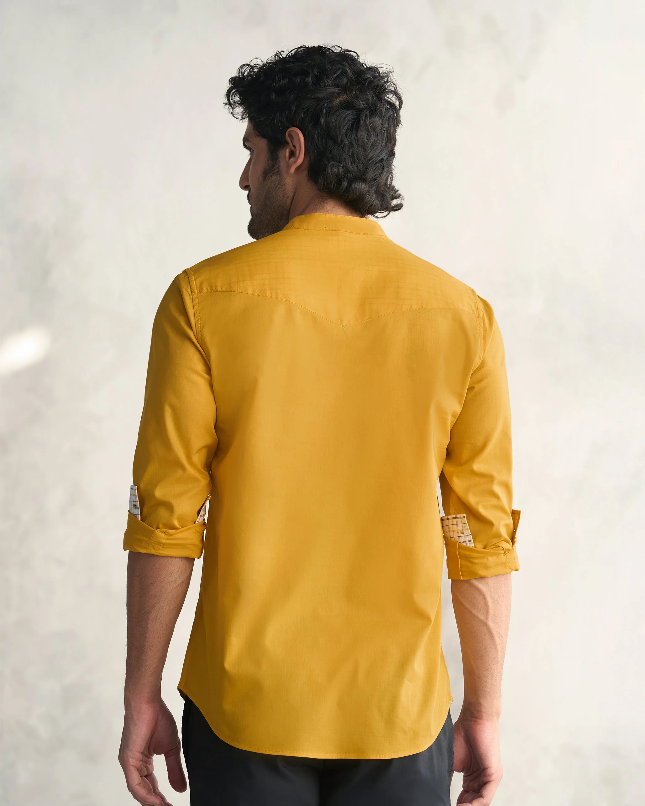 Pondicherry Shirt - Ochre - Image 4