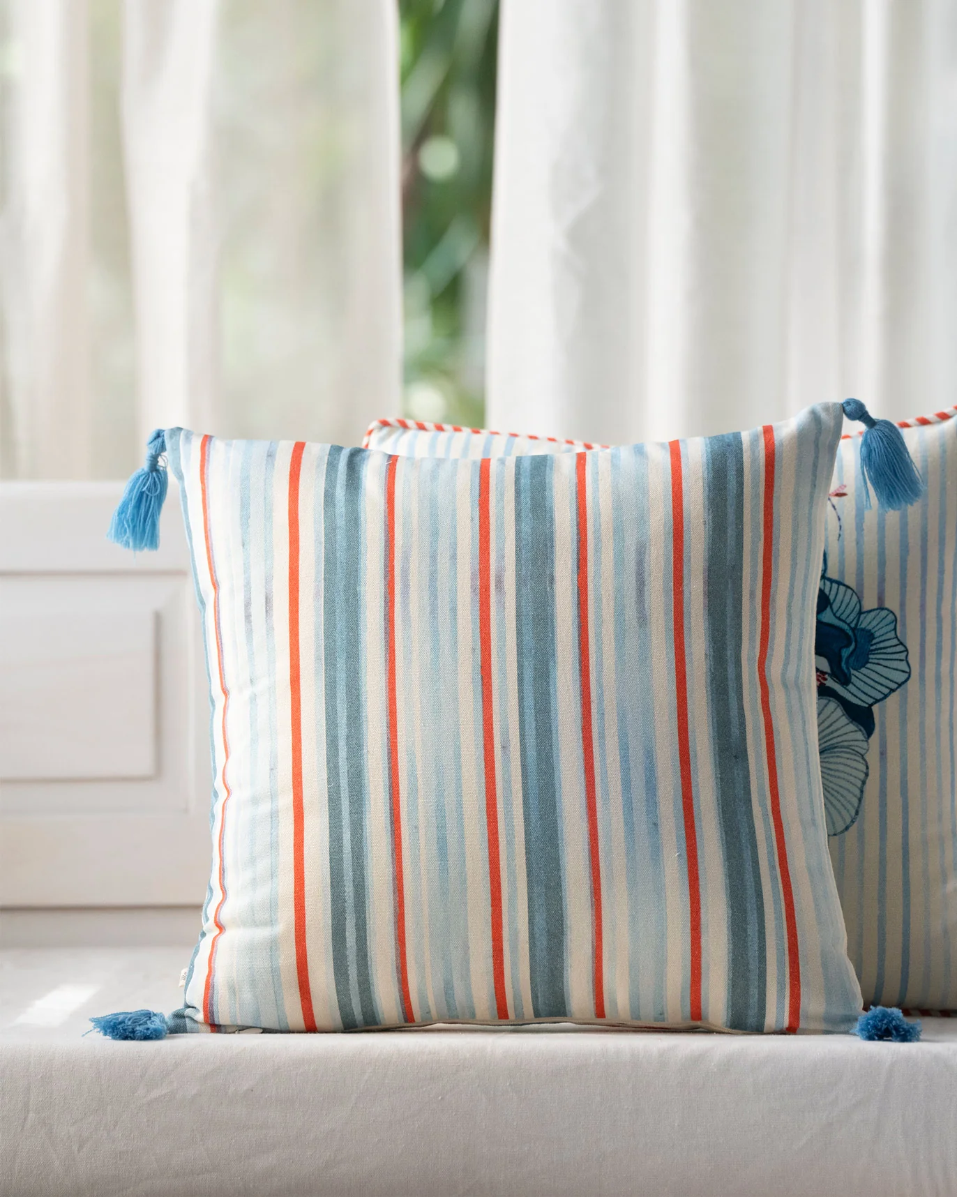 Poppy Bouquet Cushion Cover - Image 3