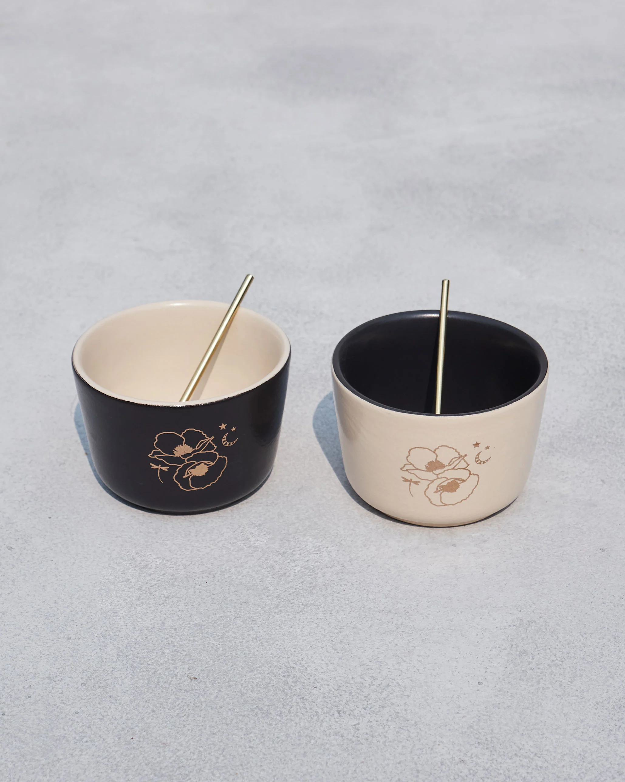 Poppy Bowls with Spoons (Set of 2) - Image 5