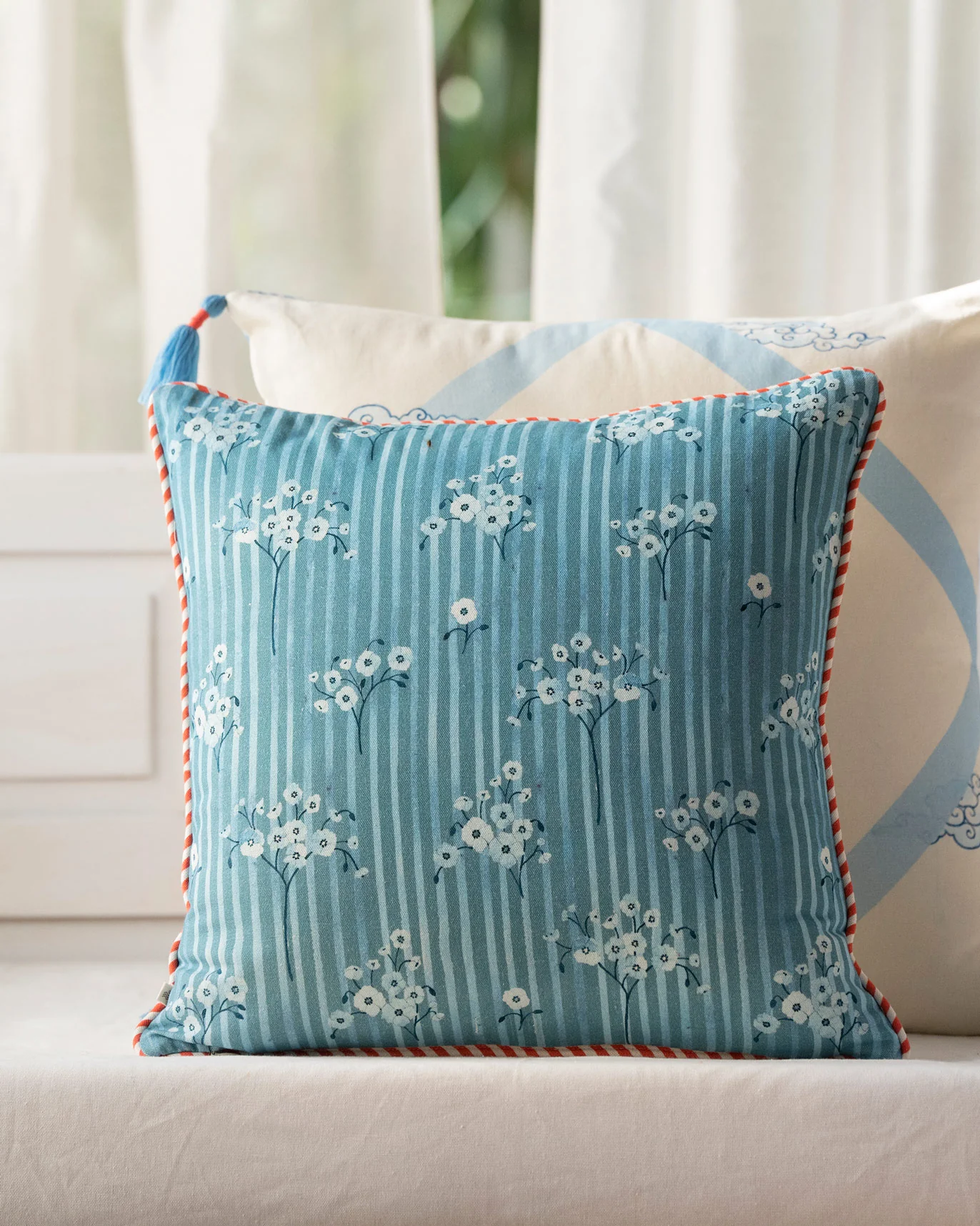 Poppy Bunch Cushion Cover - Image 2