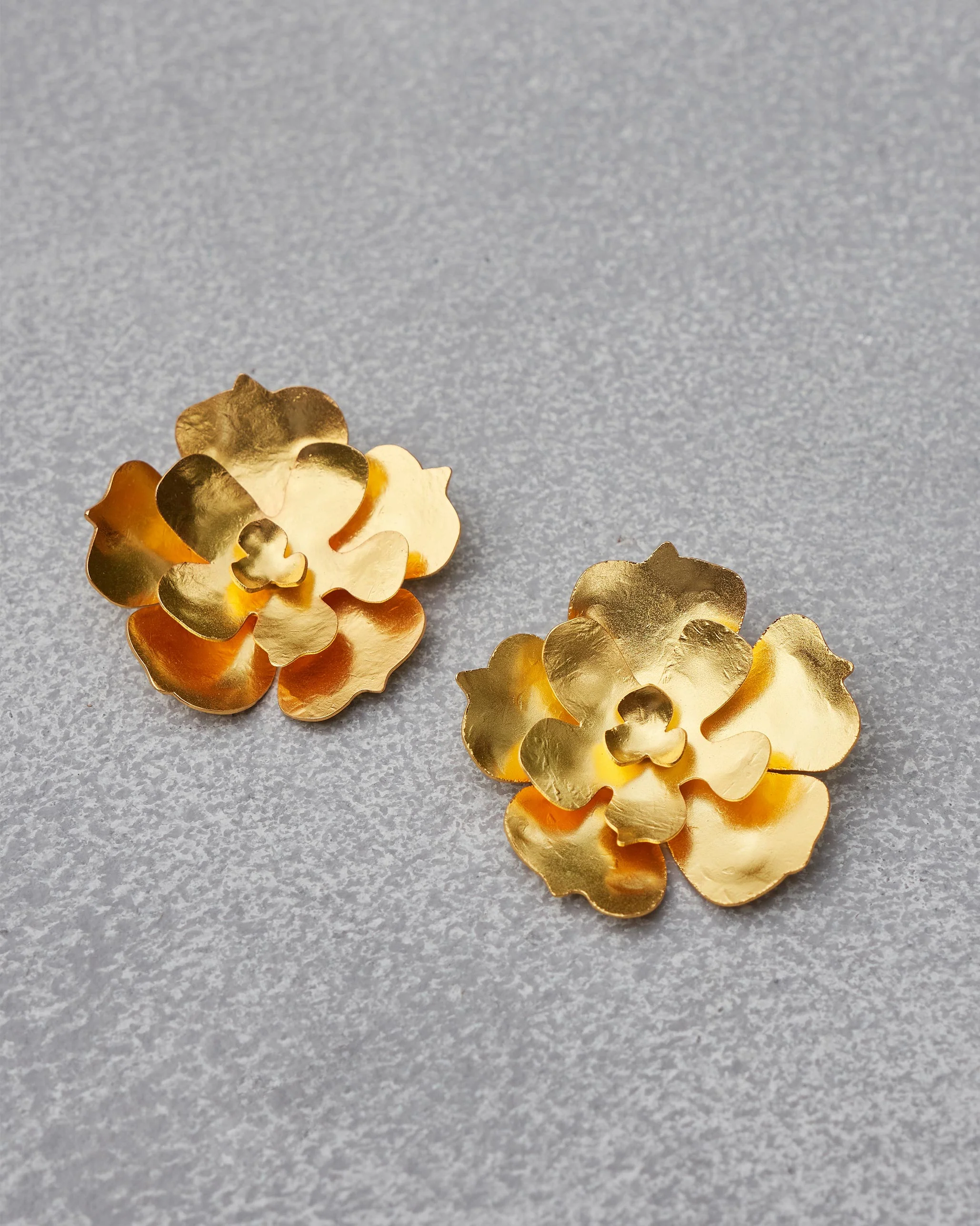 Poppy Earrings - Gold - Image 2