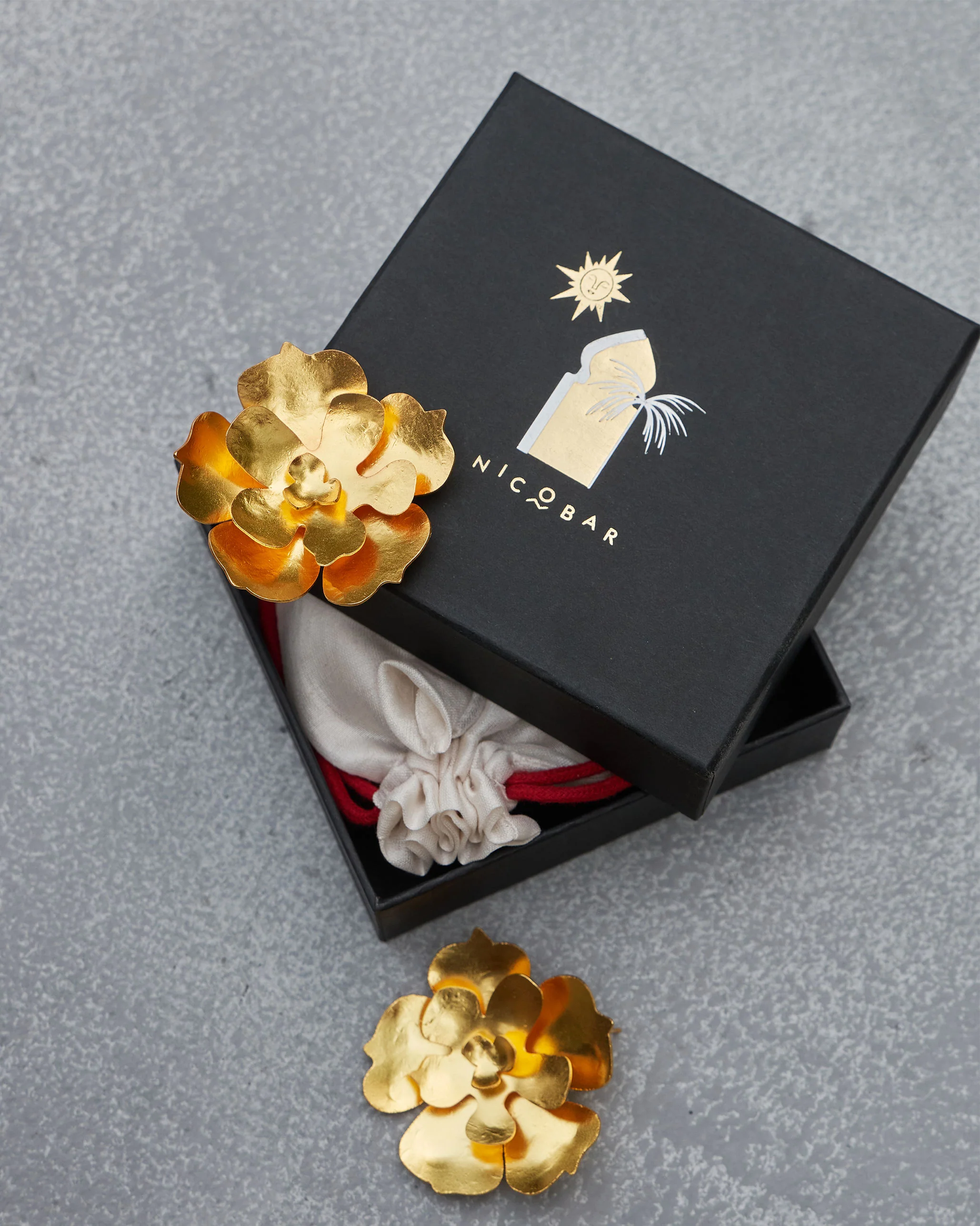 Poppy Earrings - Gold - Image 3