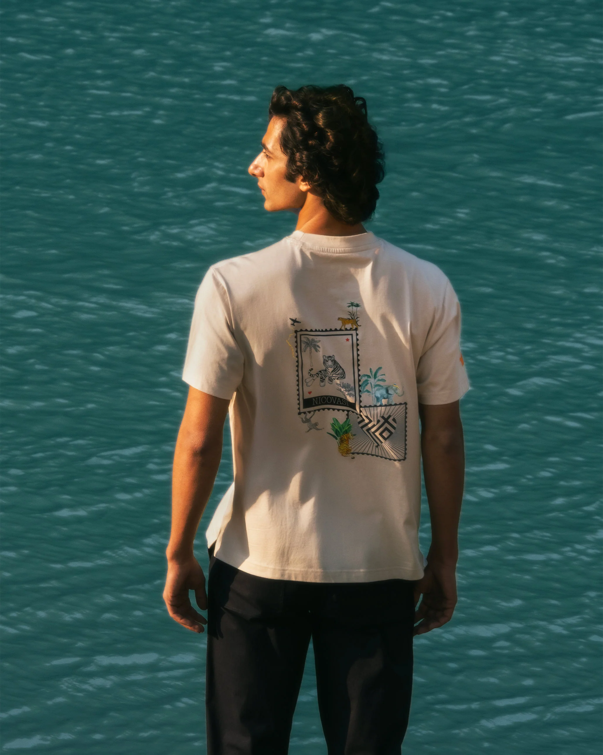 Postal T-Shirt - Beige - Image 2