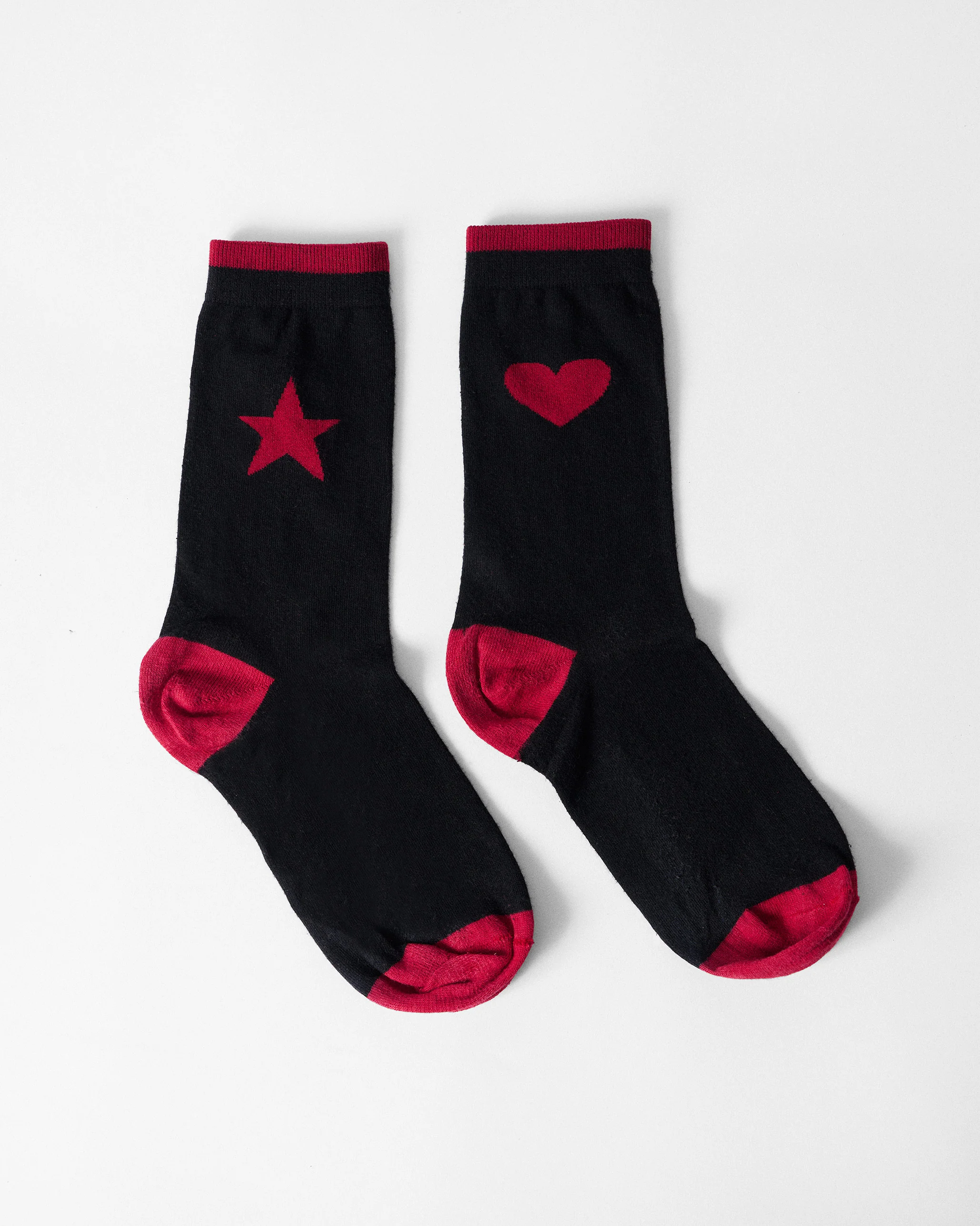 Power Pair Socks - Black & Red - Image 2