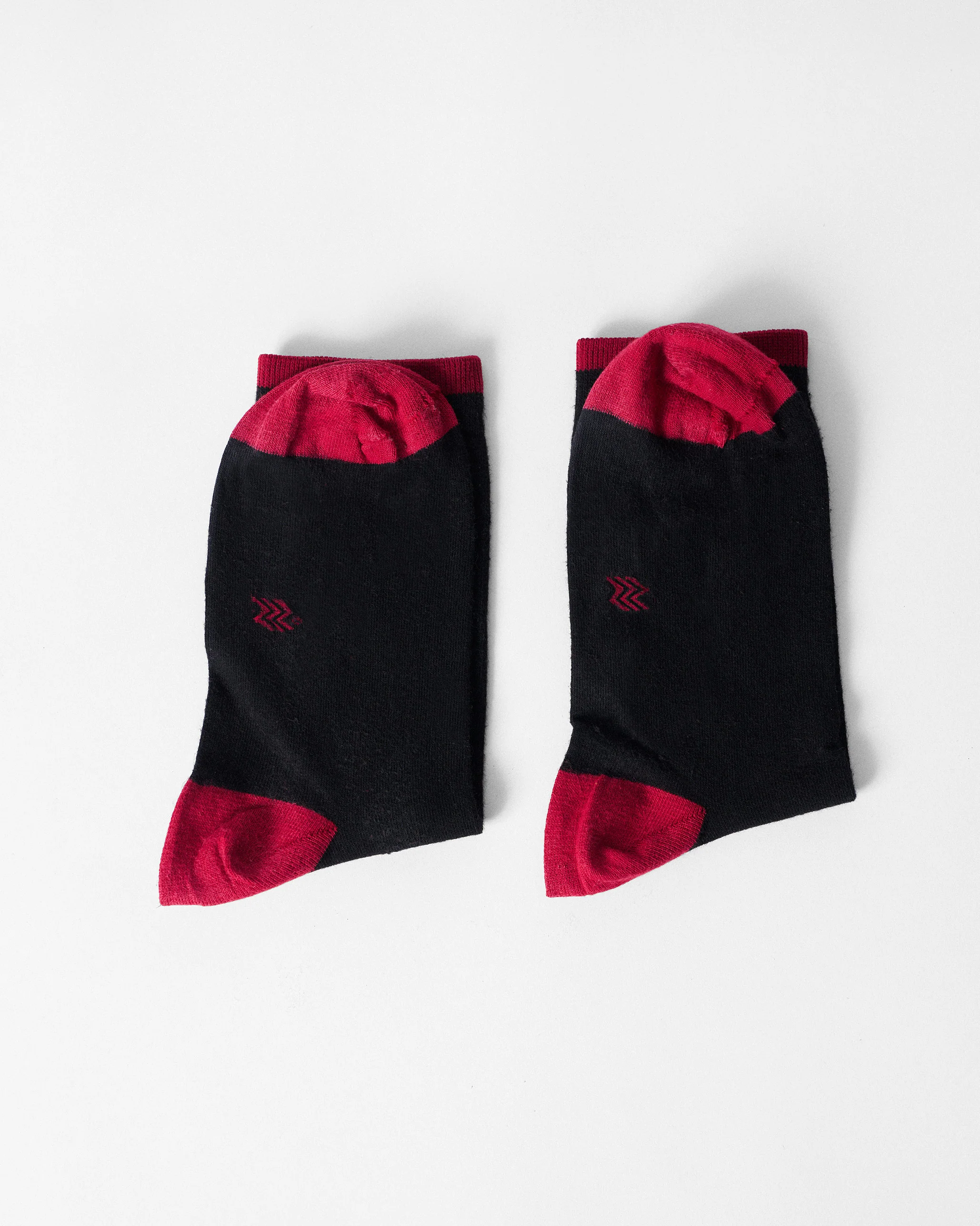 Power Pair Socks - Black & Red - Image 4