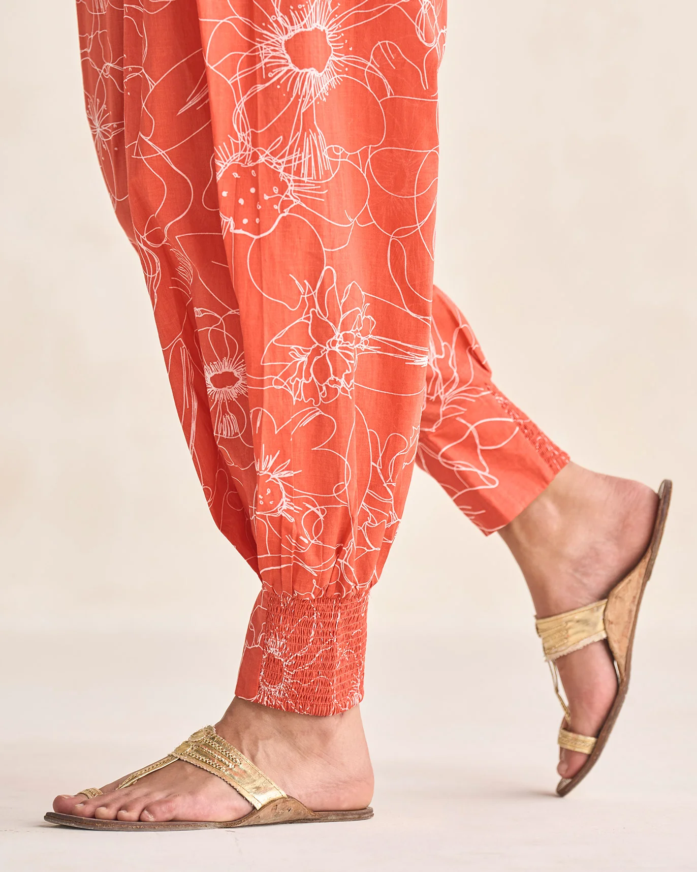 Puff Pants - Coral - Image 3