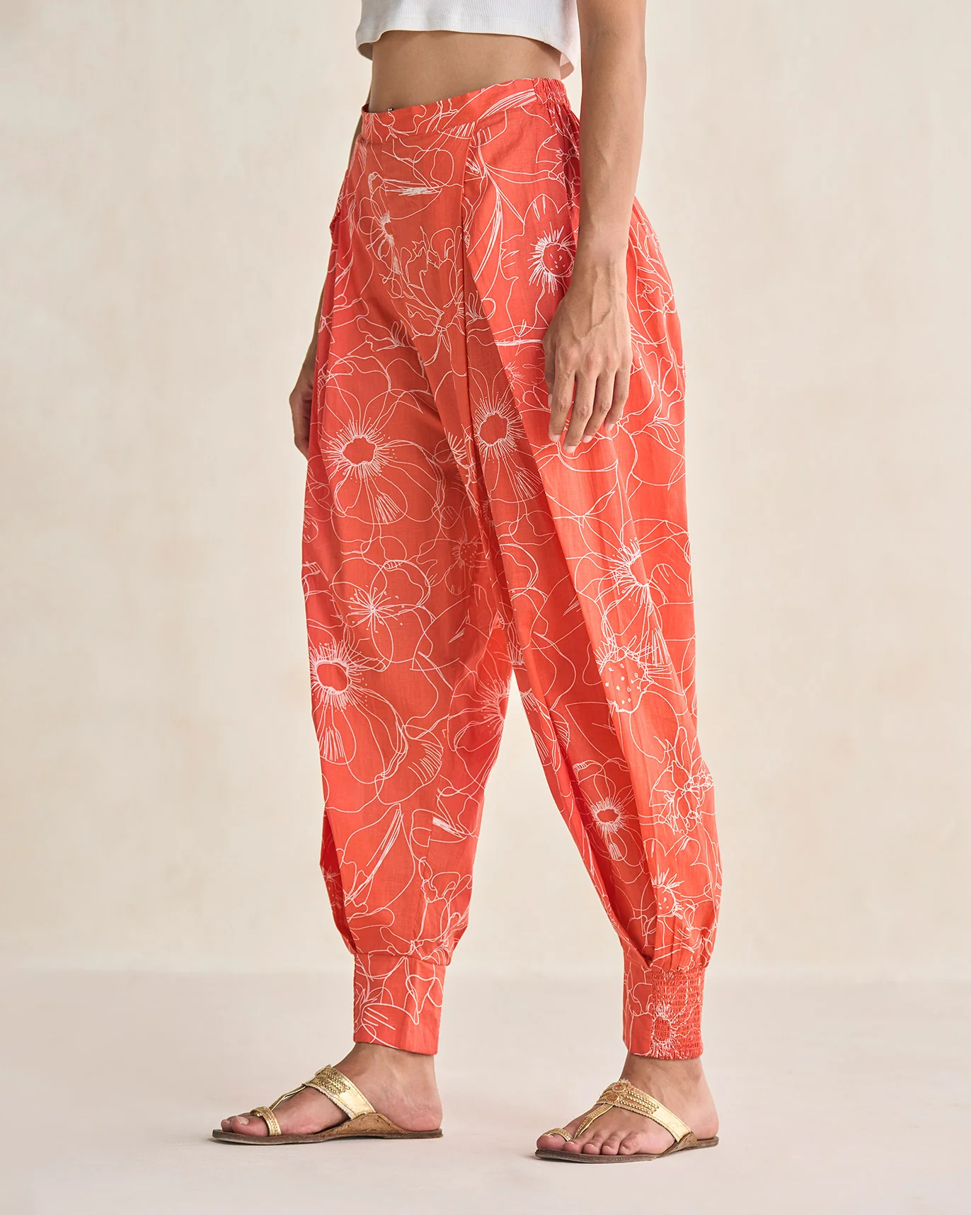 Puff Pants - Coral - Image 4