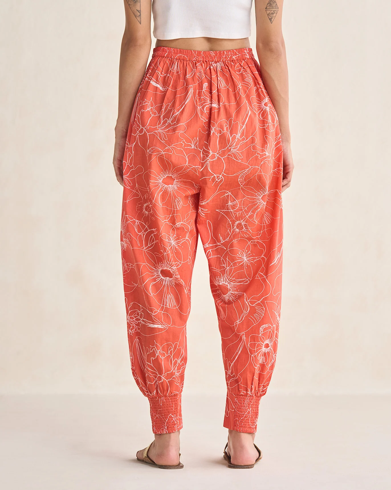 Puff Pants - Coral - Image 5