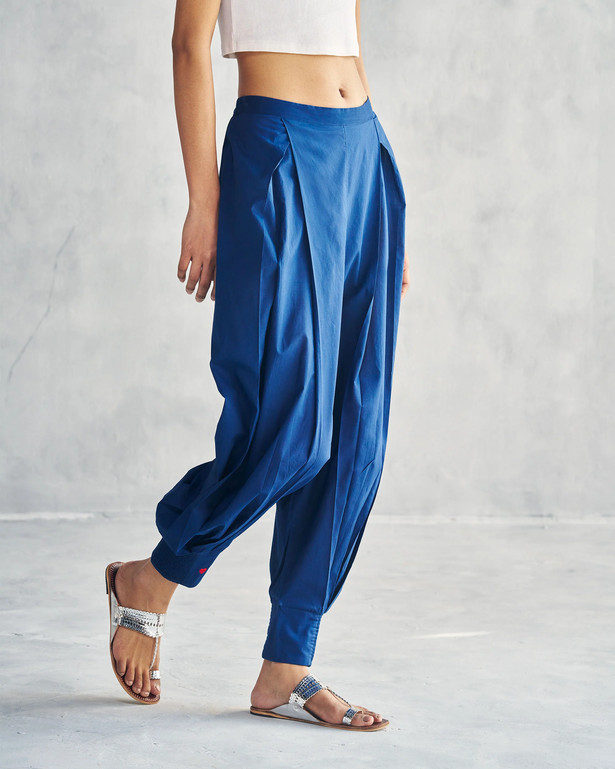 Puff Pants - Navy - Image 3