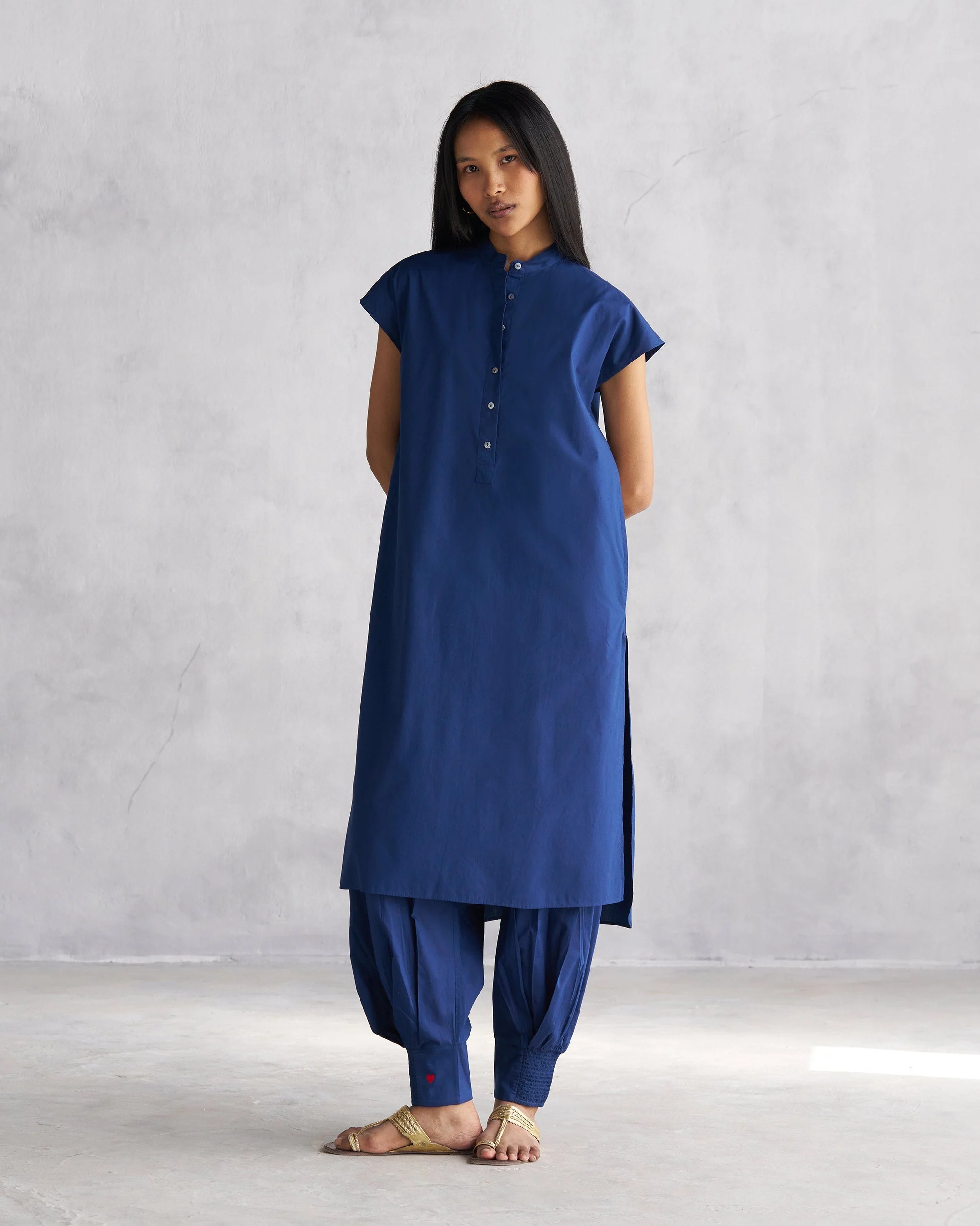 Puff Pants - Navy - Image 5