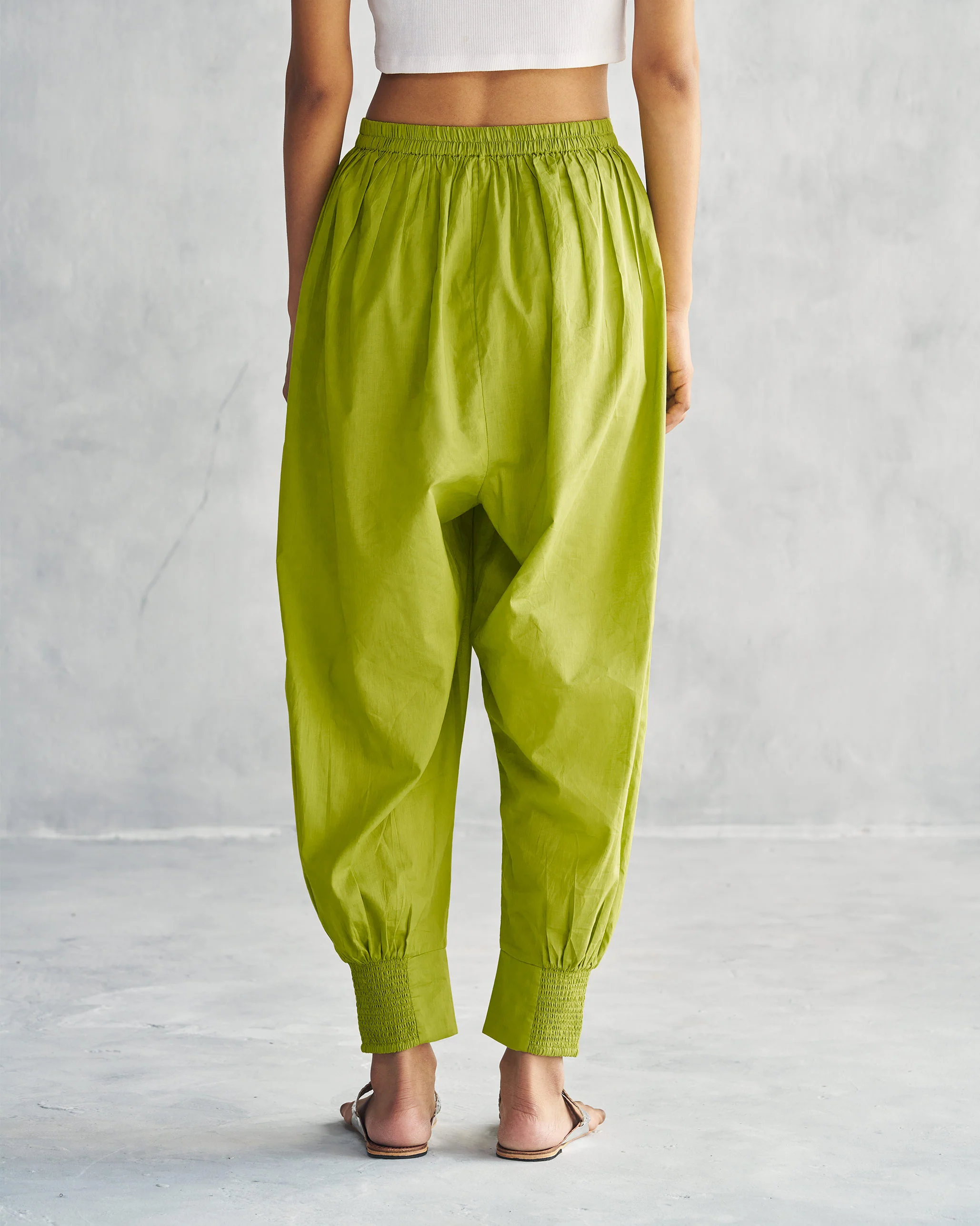 Puff Pants - Lime - Image 4