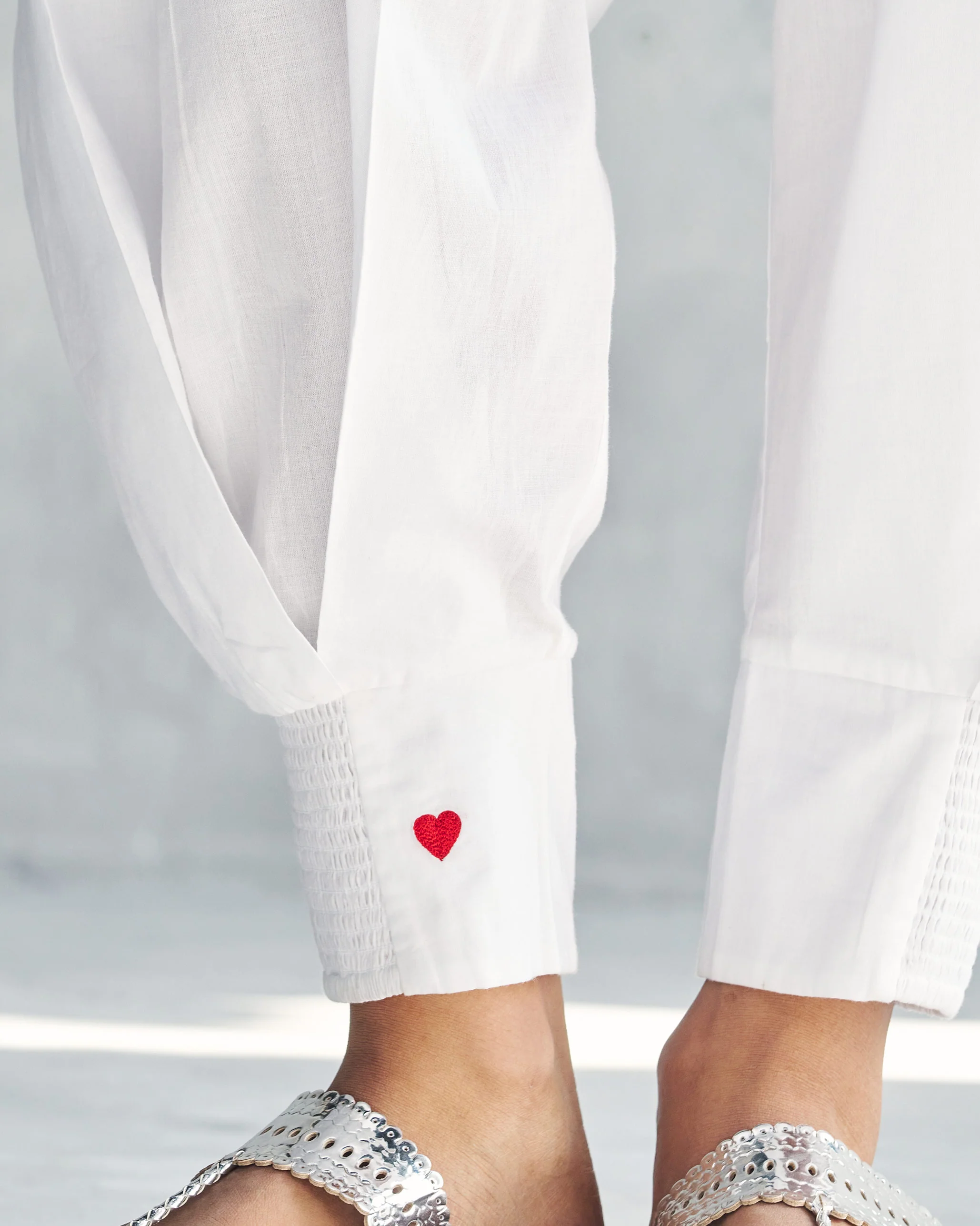Puff Pants - White - Image 2