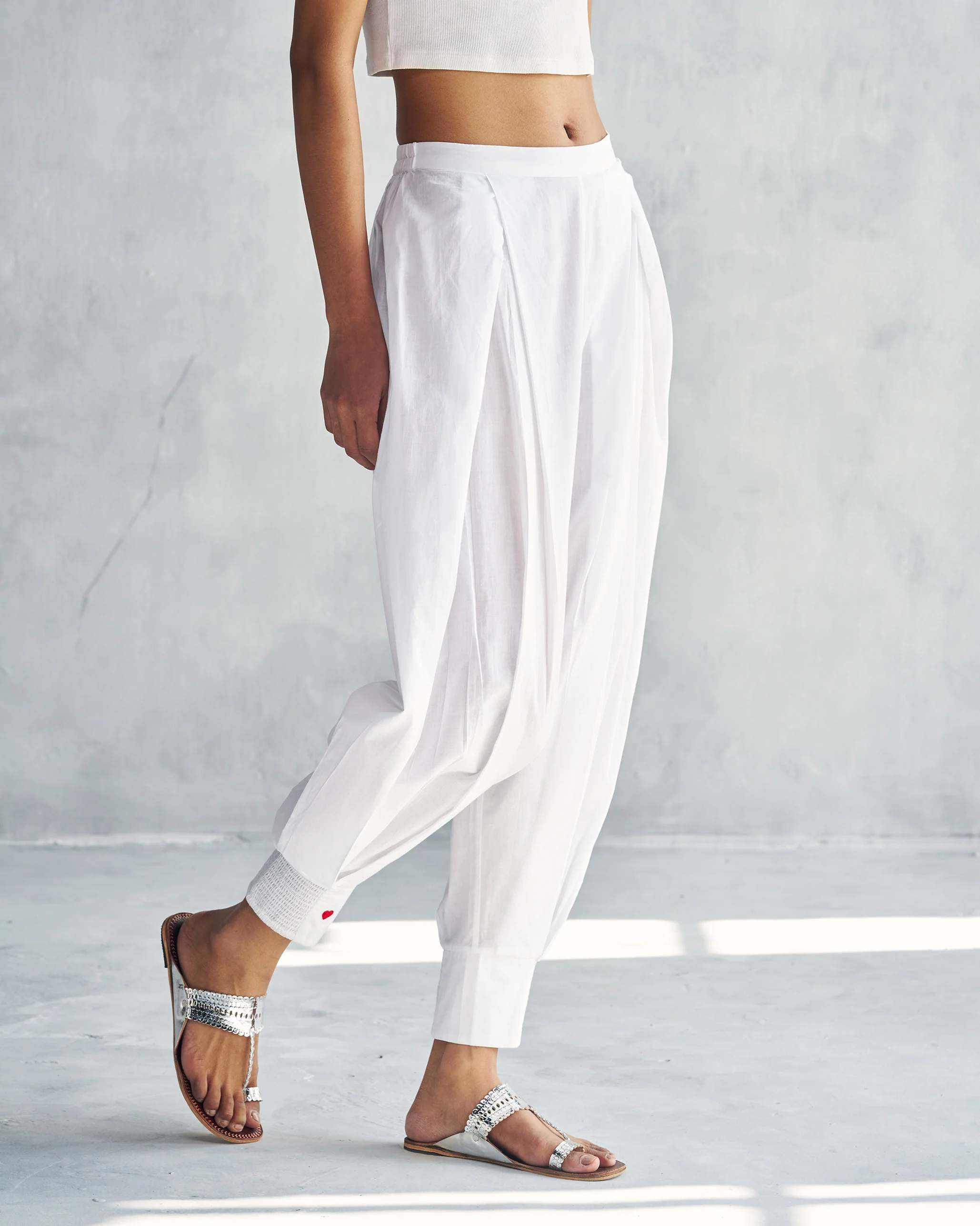 Puff Pants - White - Image 3