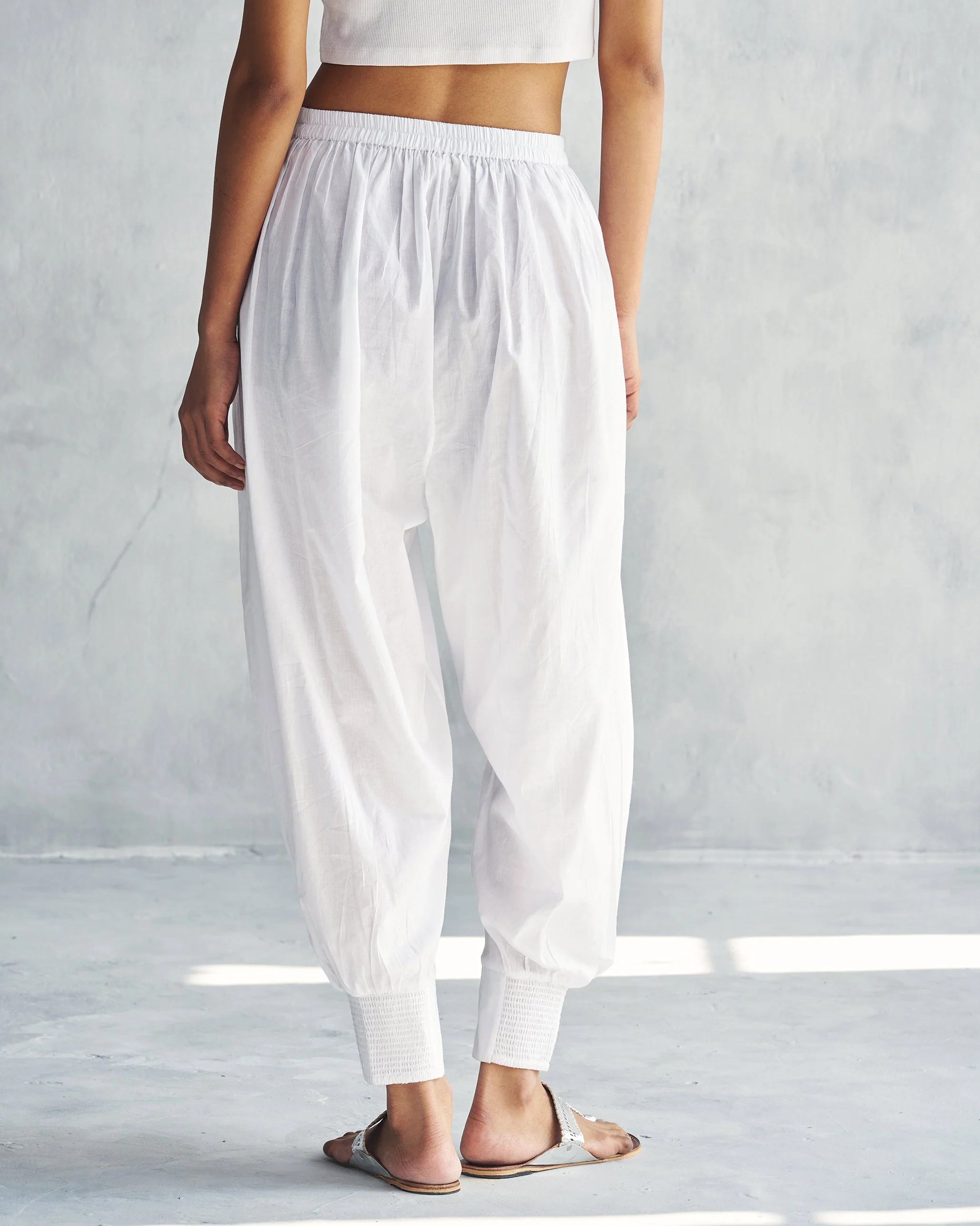 Puff Pants - White - Image 4