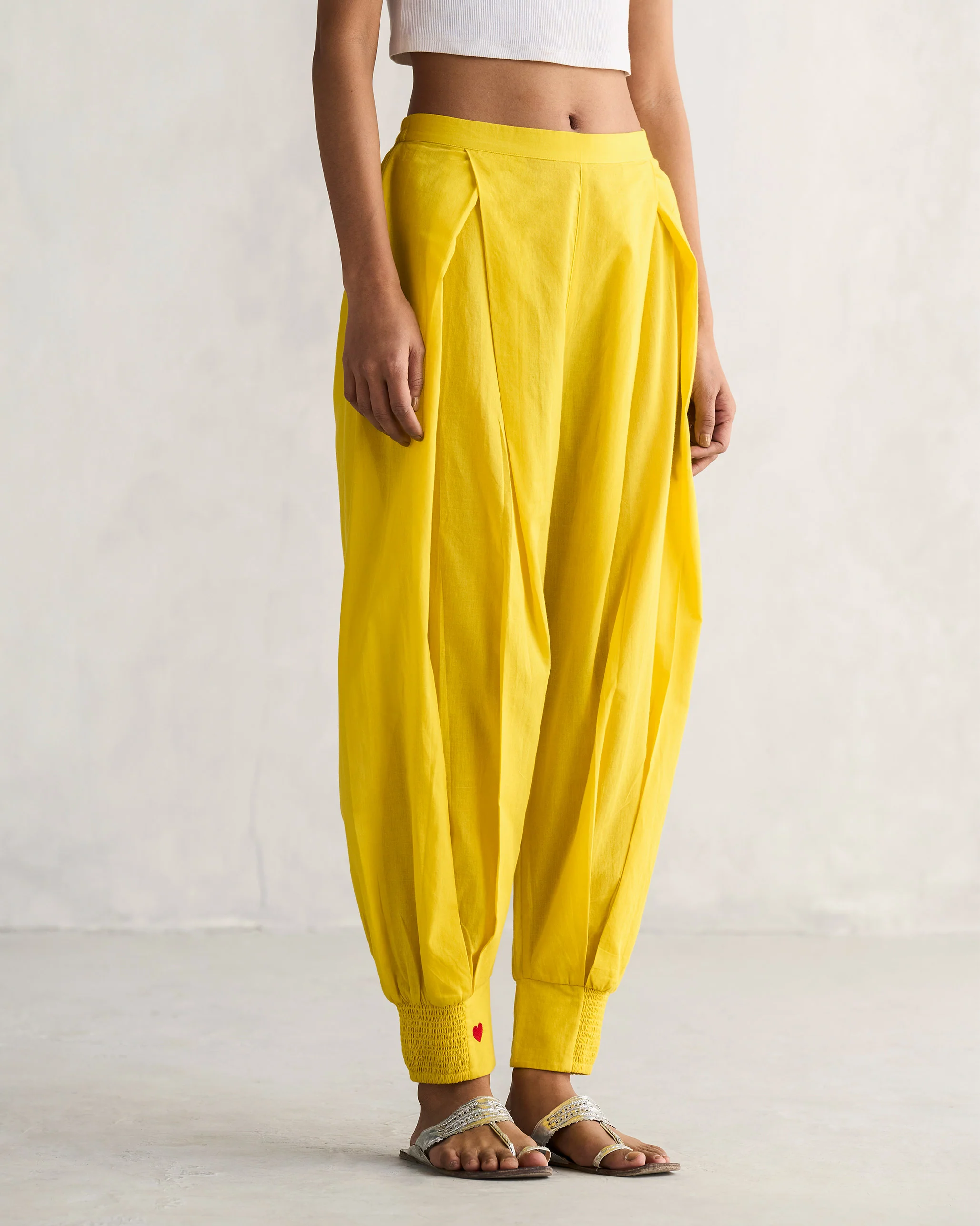 Puff Pants - Yellow - Image 3