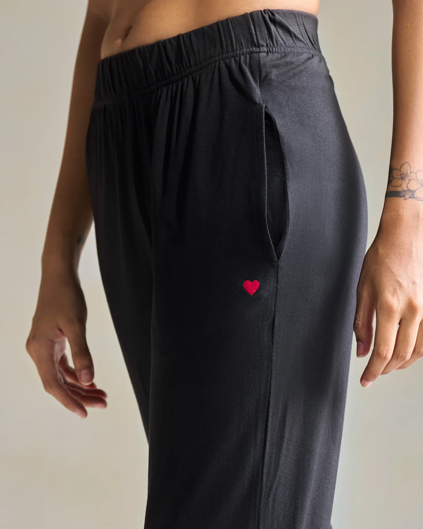 Pull-on Pants - Black - Image 2