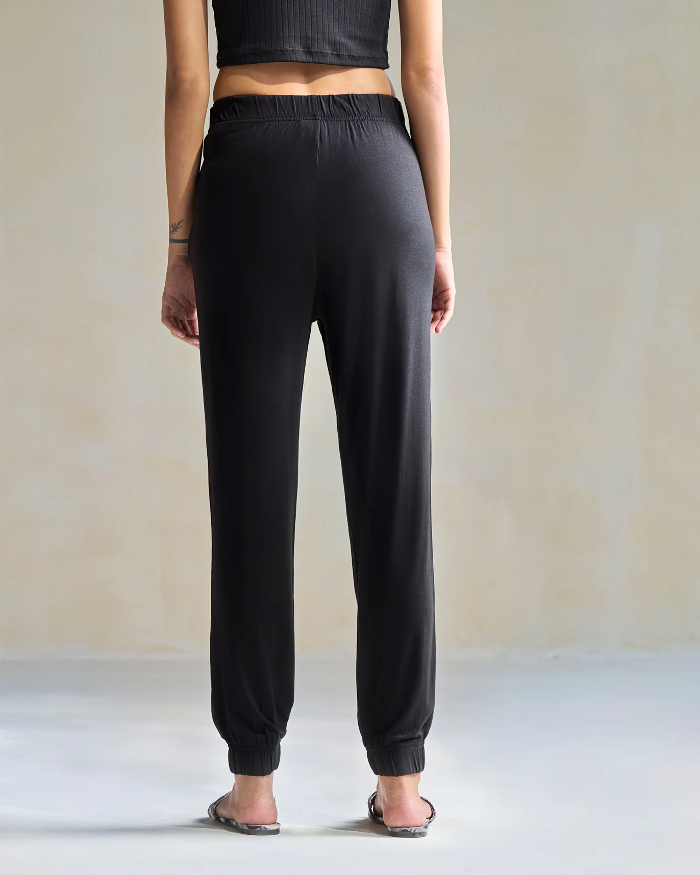 Pull-on Pants - Black - Image 3