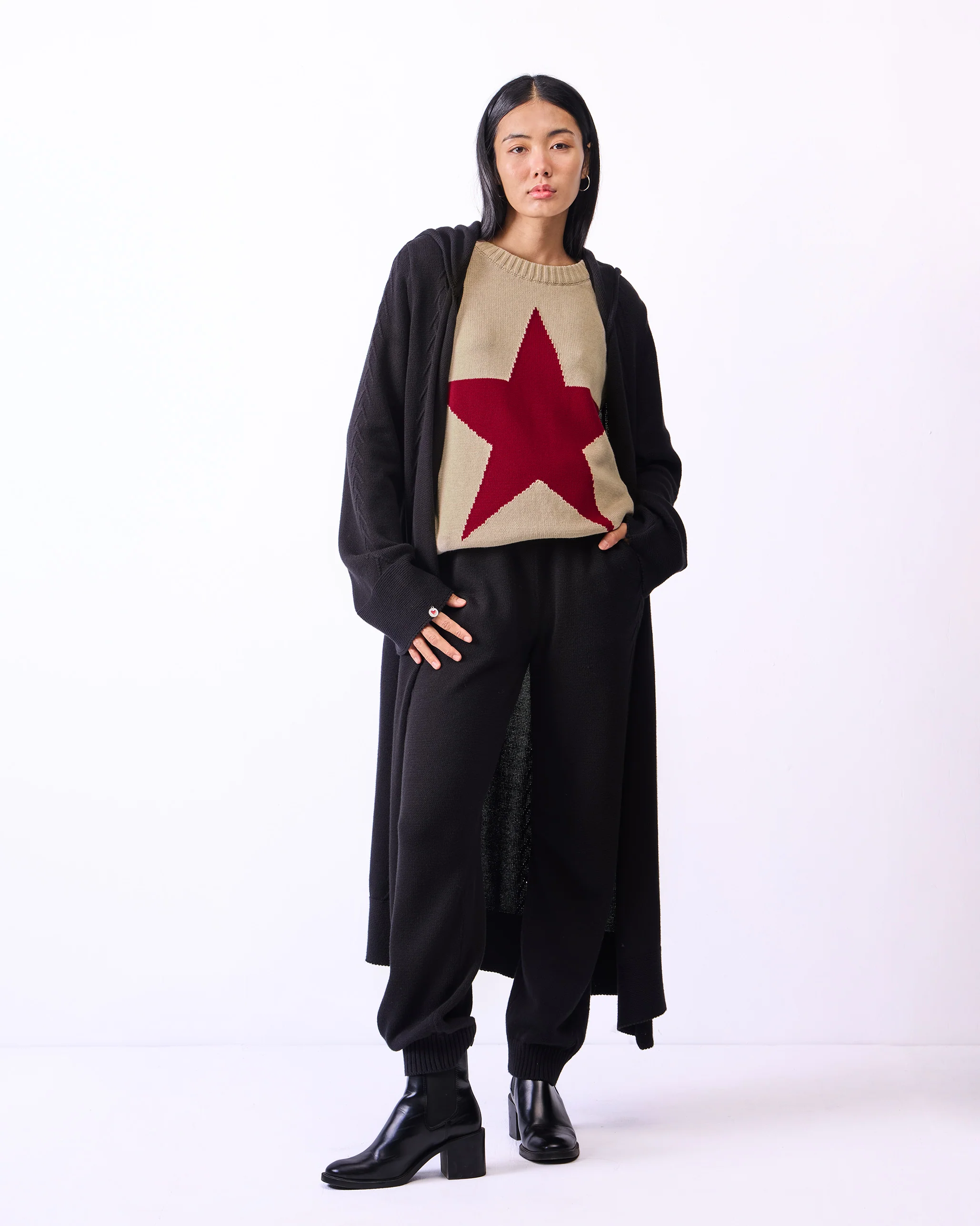 Pull-on Pants - Black - Image 4