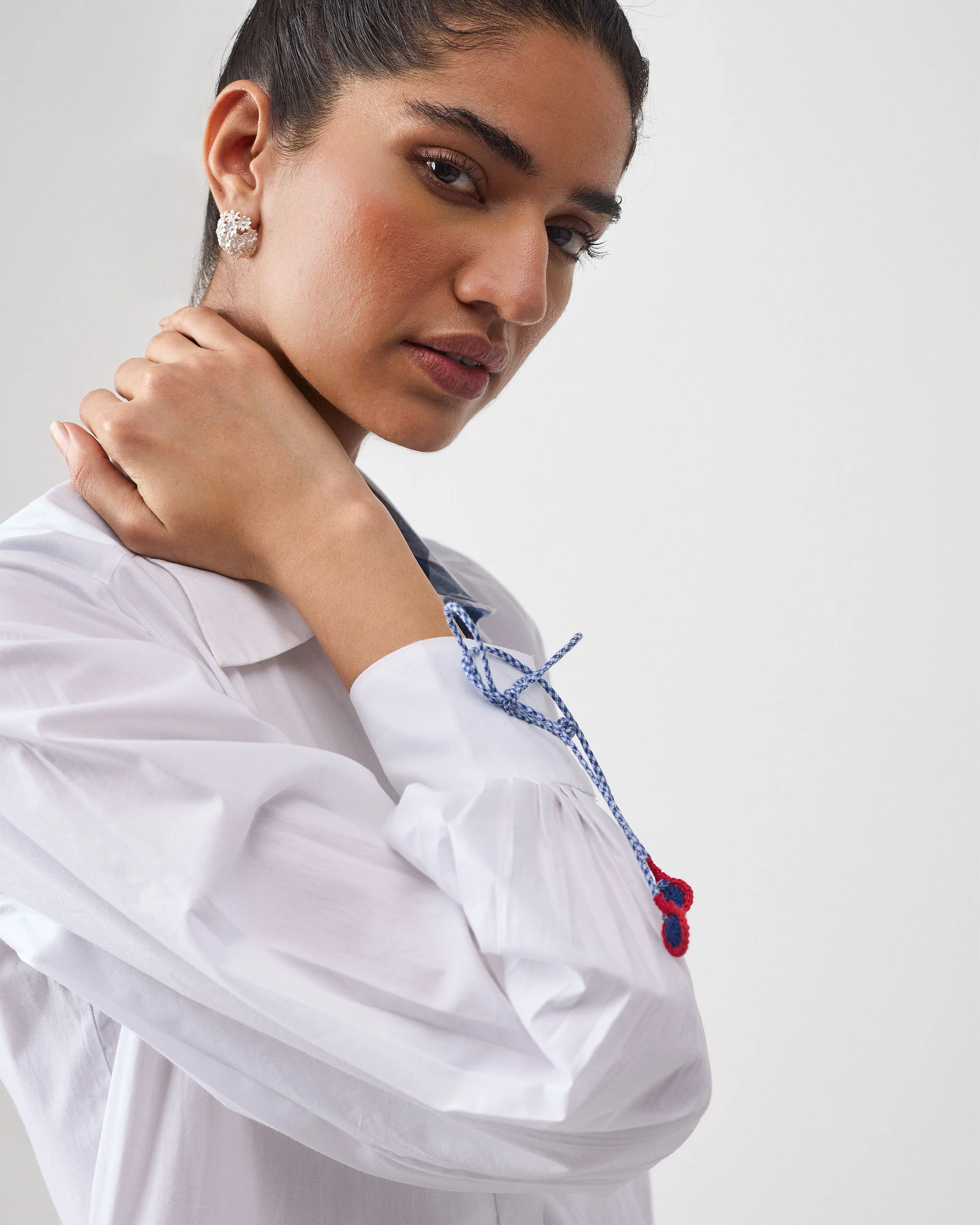 Puritsu Shirt Dress - White - Image 7