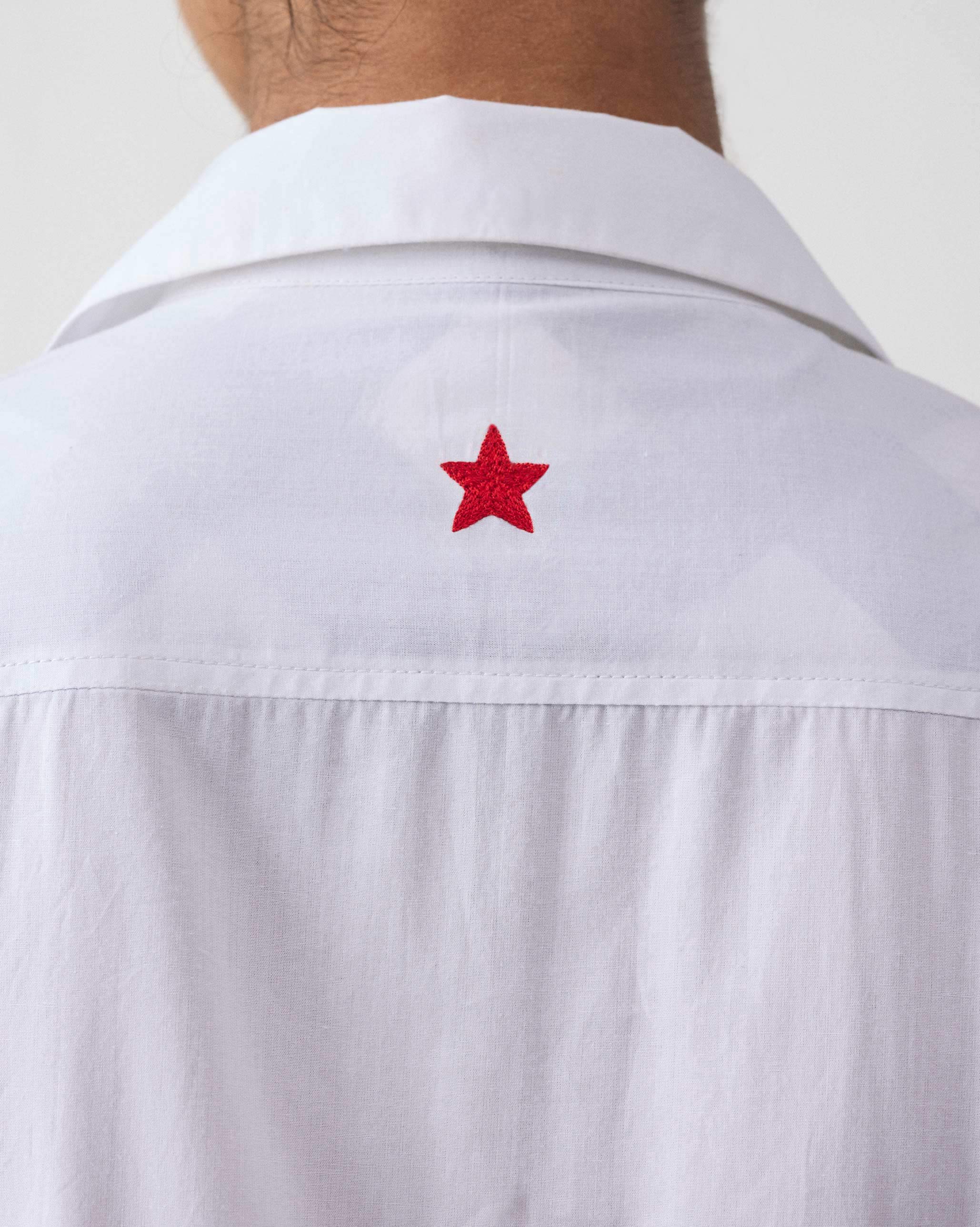 Puritsu Shirt Dress - White - Image 9