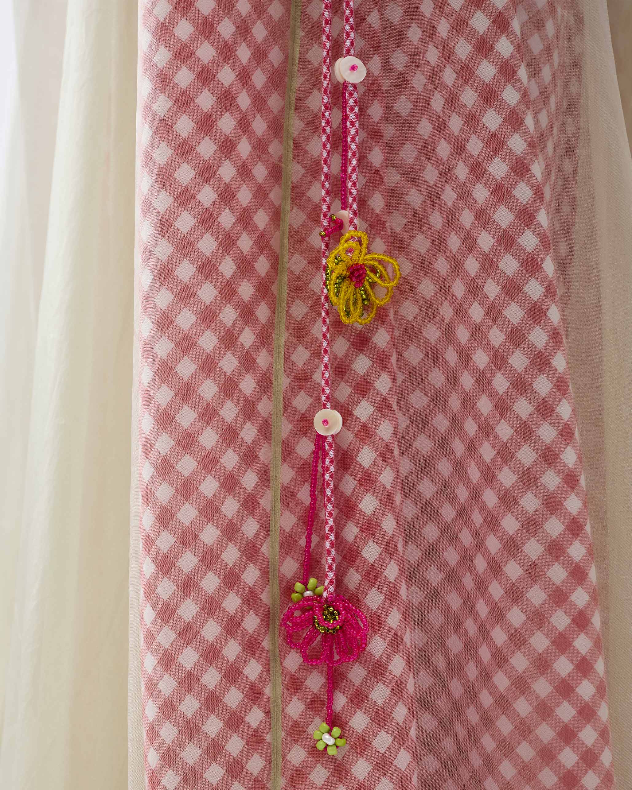 Pushkar Skirt - Mint & Watermelon - Image 6