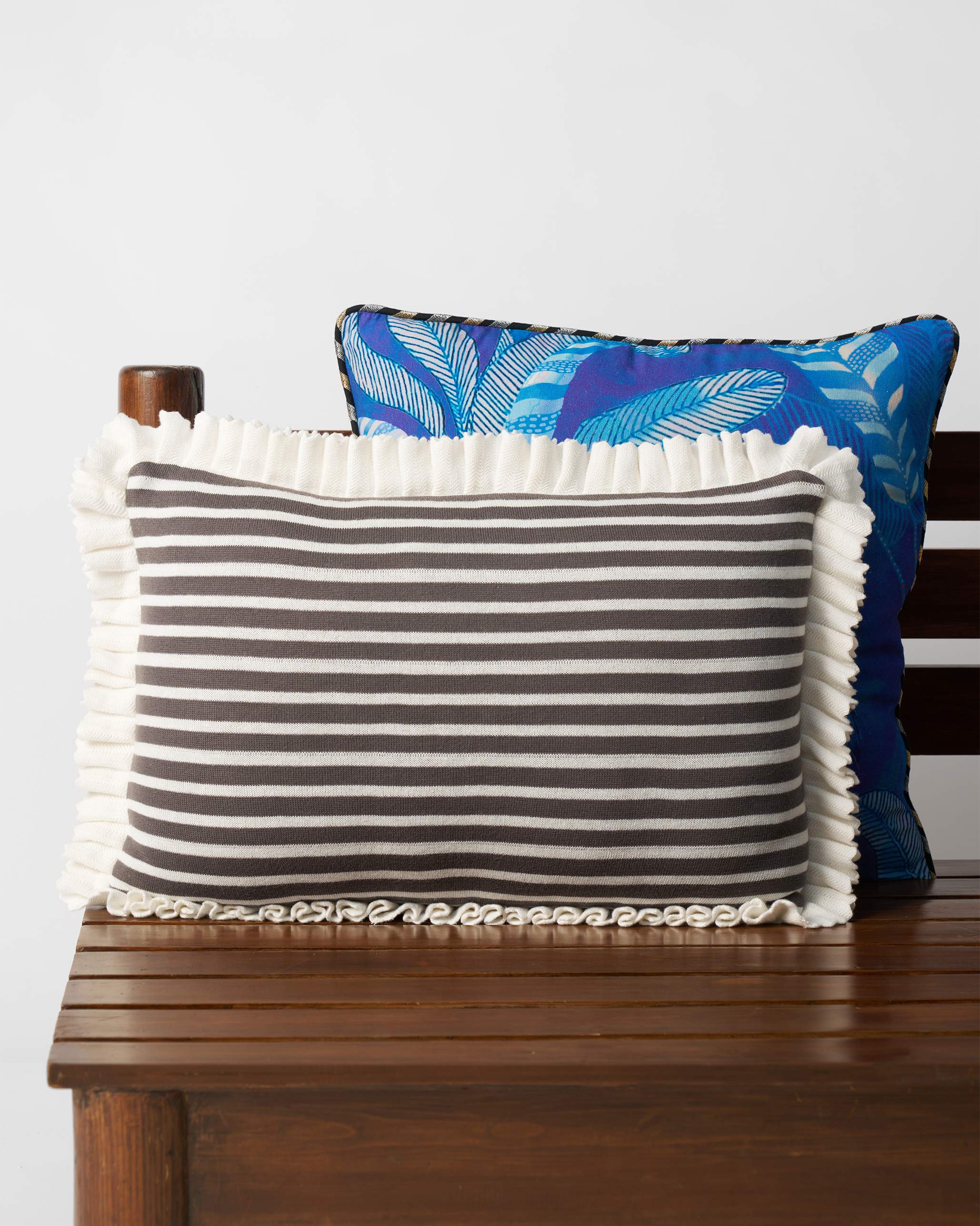 Quilted Dragonfly Cushion Cover - Ivory - Image 4
