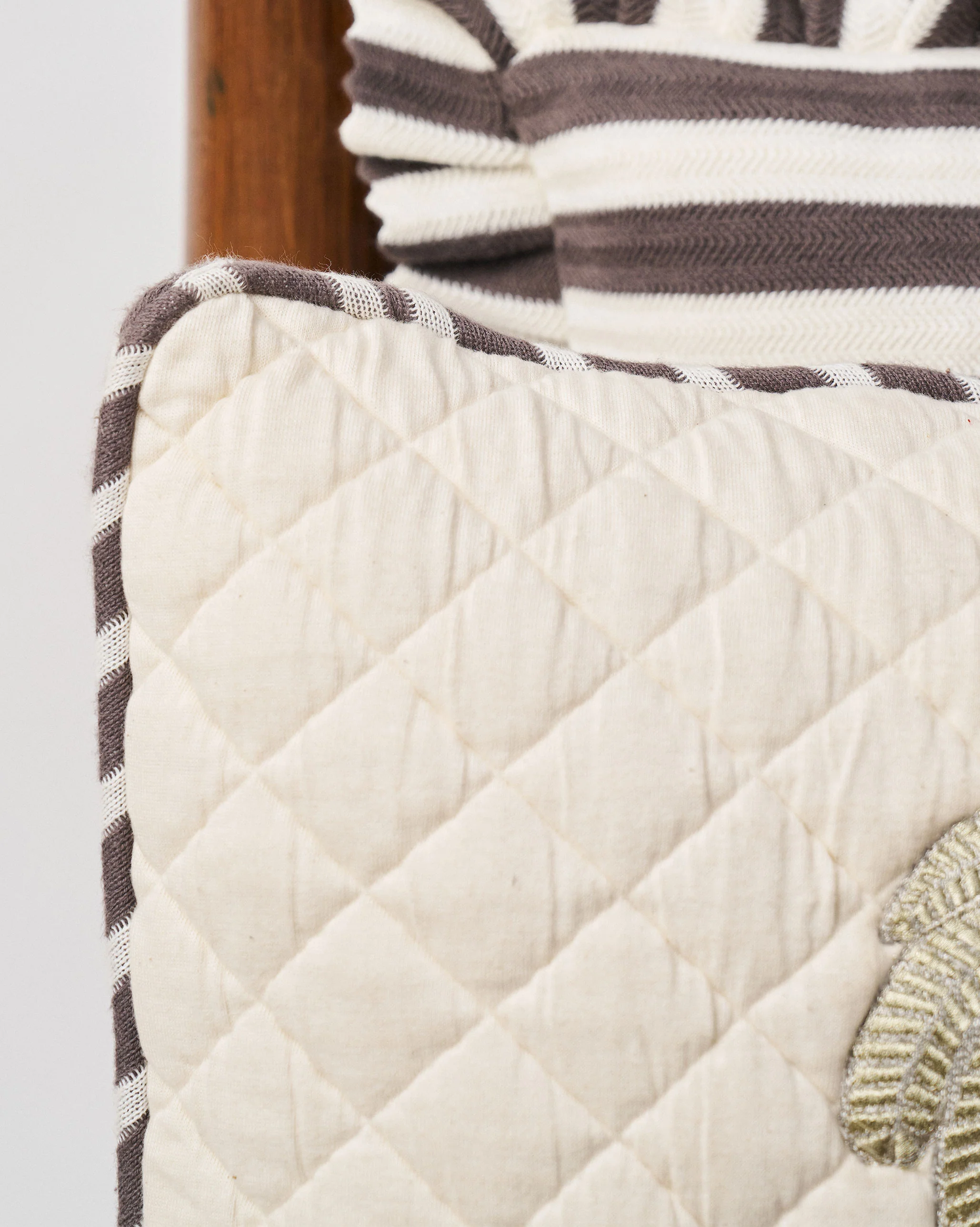 Quilted Palm Cushion Cover - Image 4
