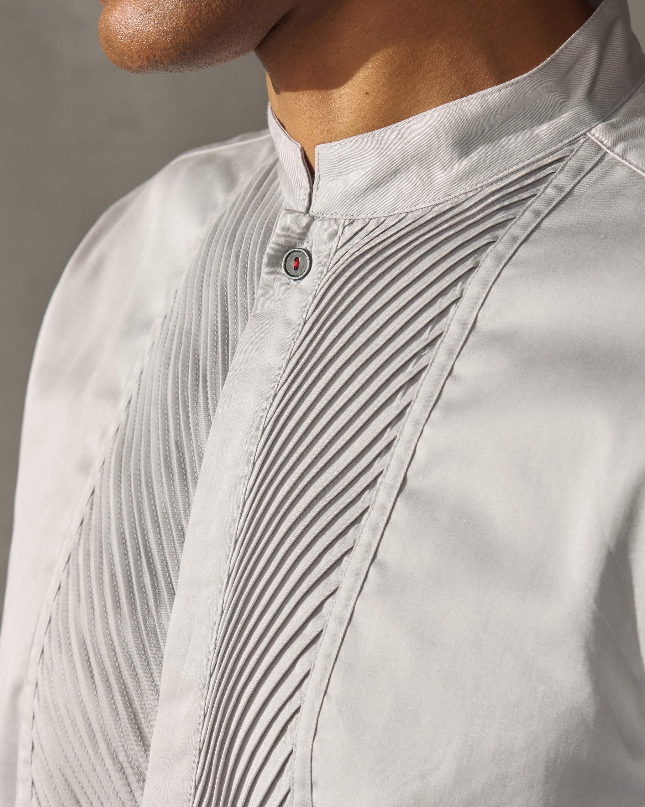 Raat Kurta - Grey - Image 3