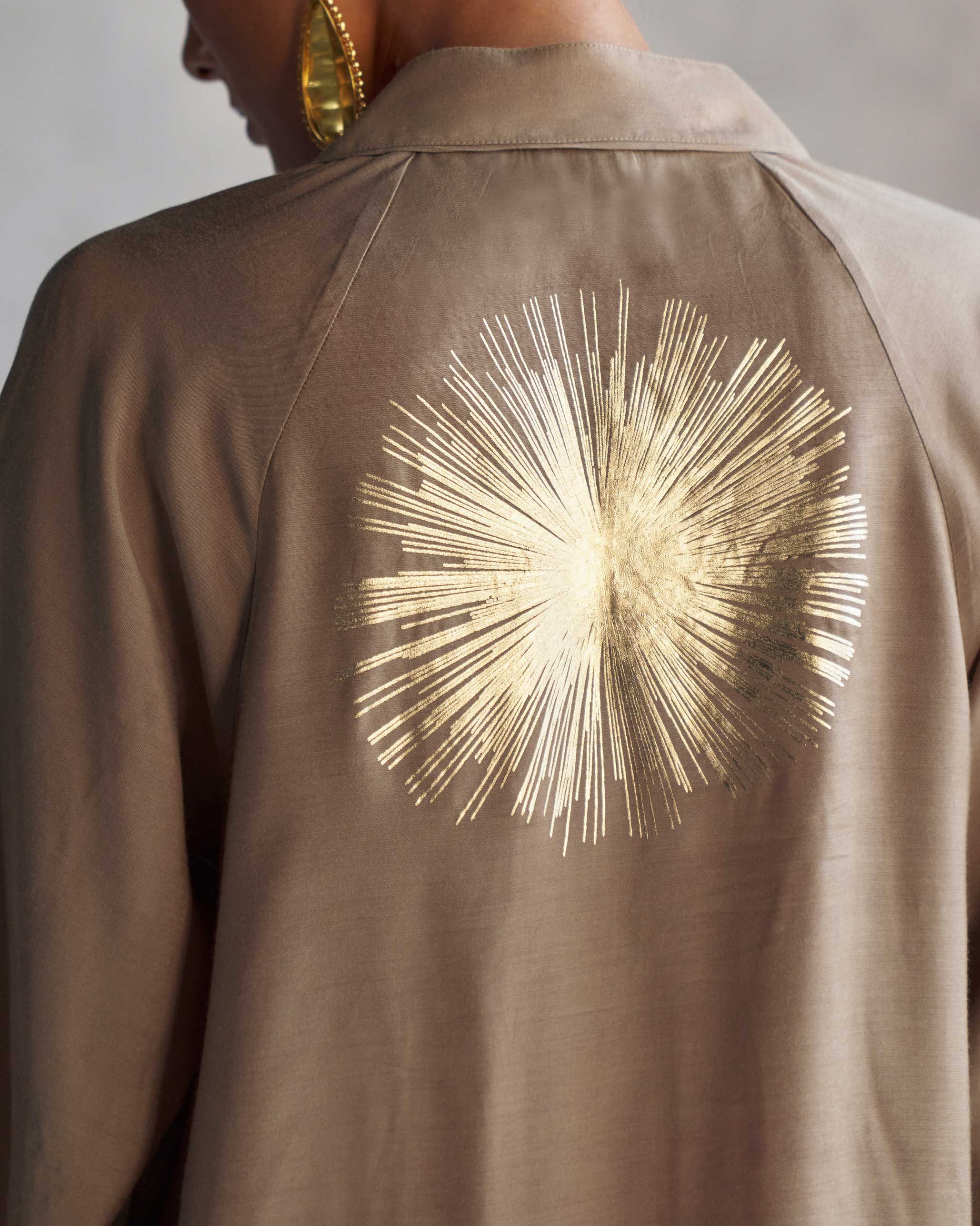 Raglan Blouse - Oak Brown - Image 2