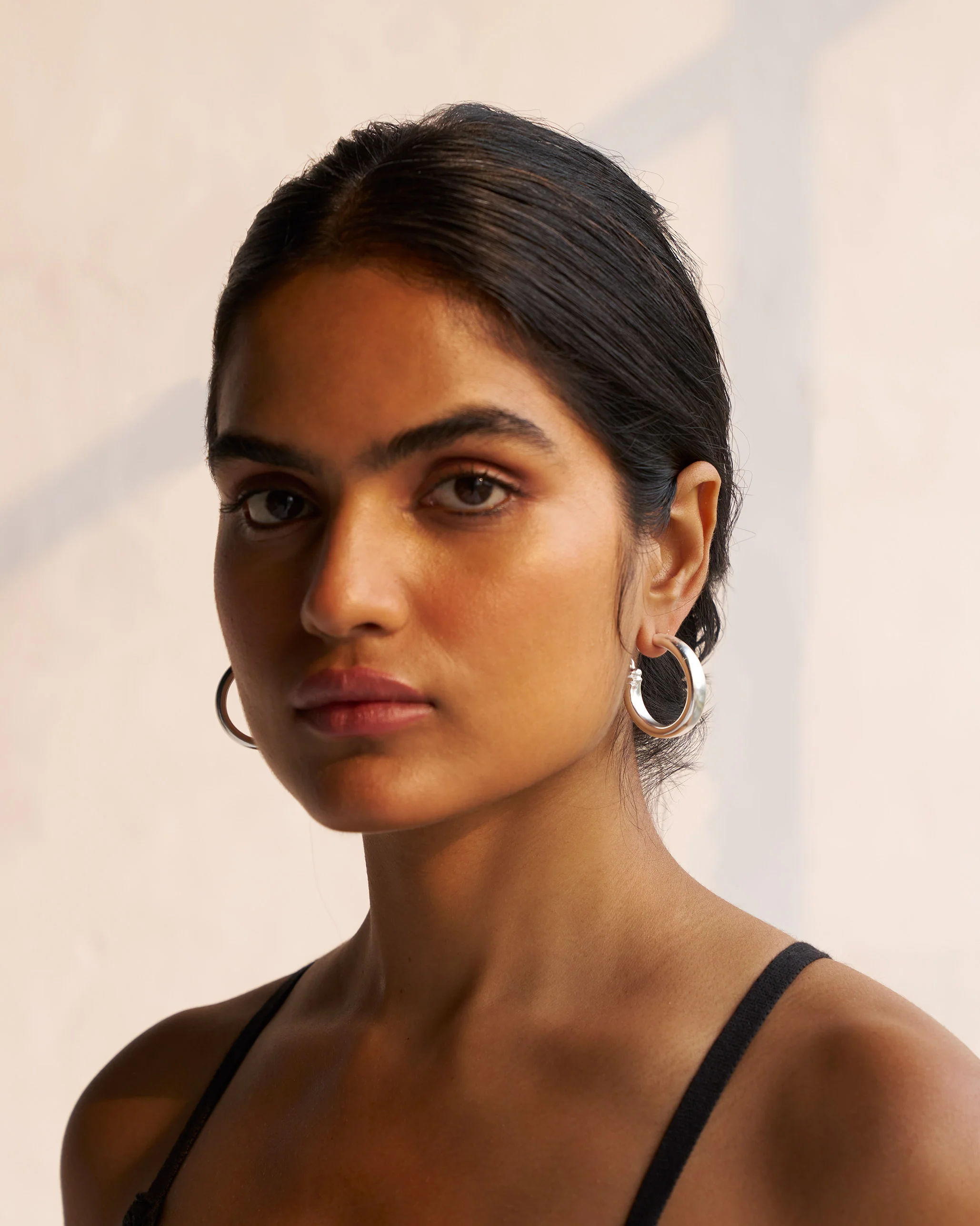 Rahi Hoops Medium - Silver - Image 4