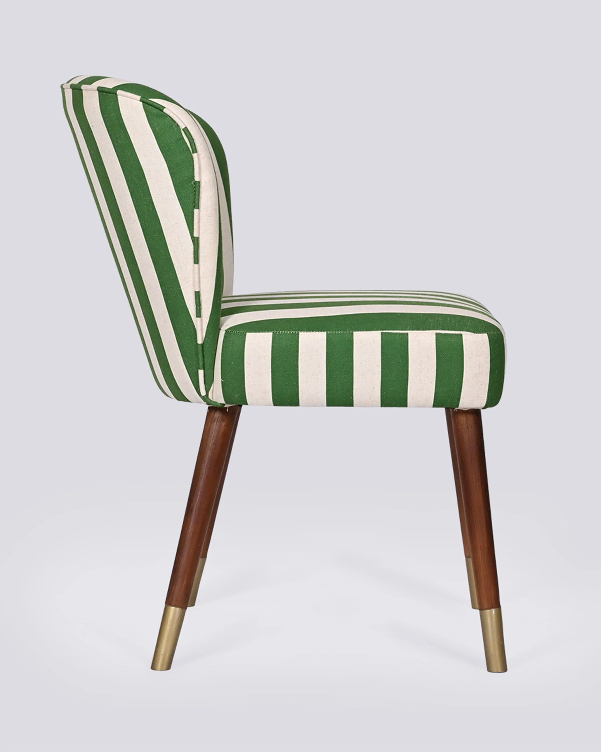 Rain Dining Chair - Green Stripes - THOT x Nico Sanctuary - Image 3