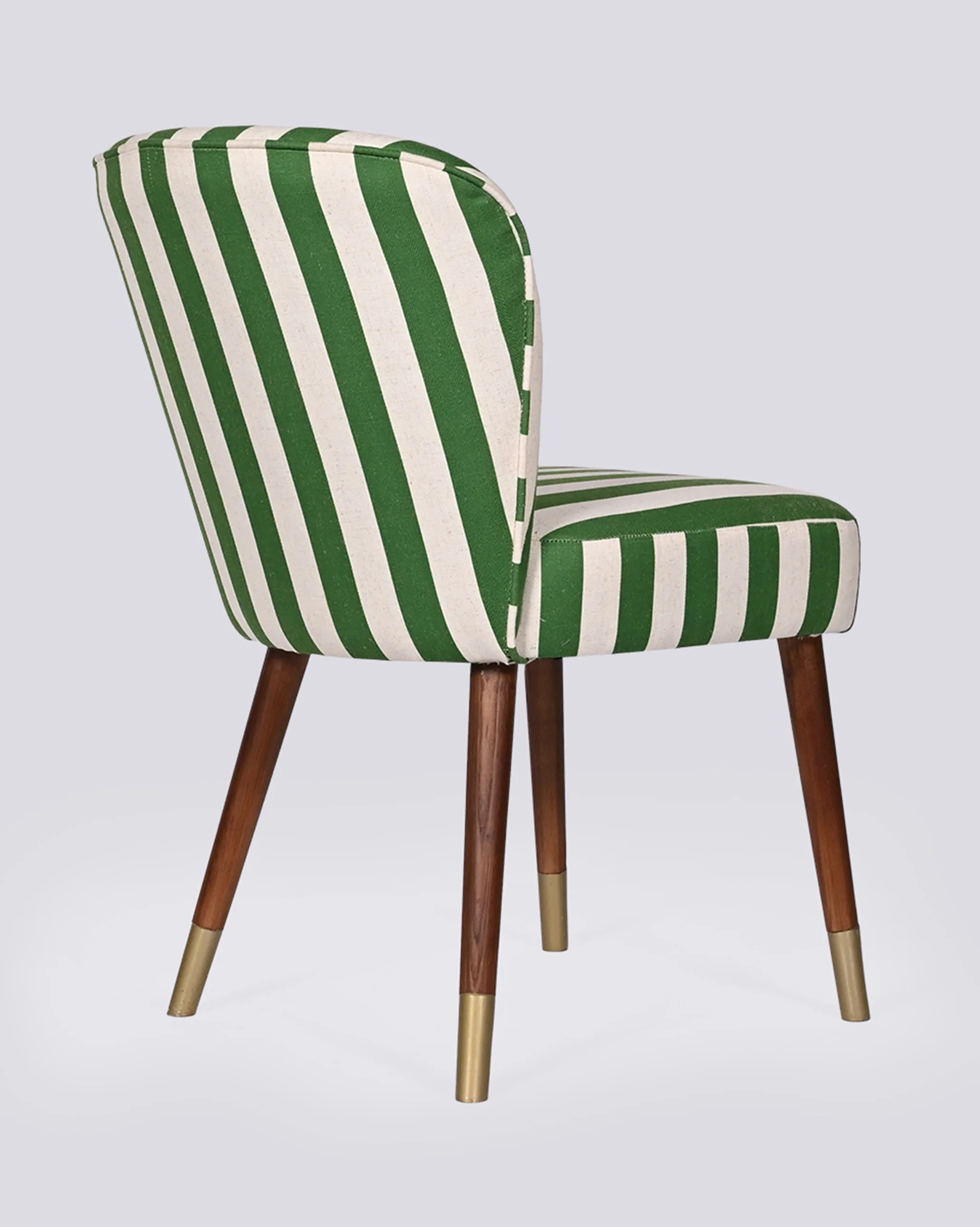 Rain Dining Chair - Green Stripes - THOT x Nico Sanctuary - Image 4