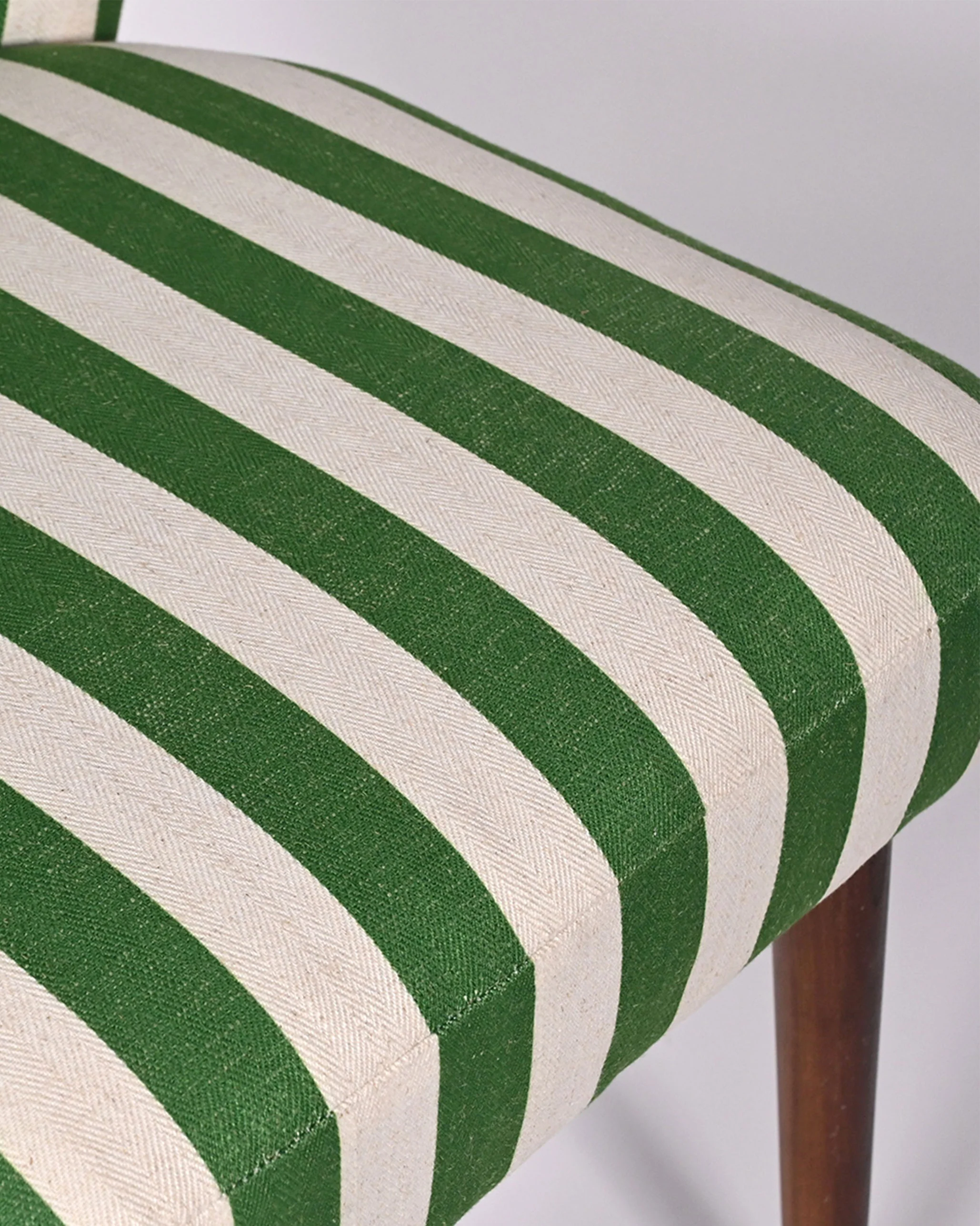 Rain Dining Chair - Green Stripes - THOT x Nico Sanctuary - Image 5