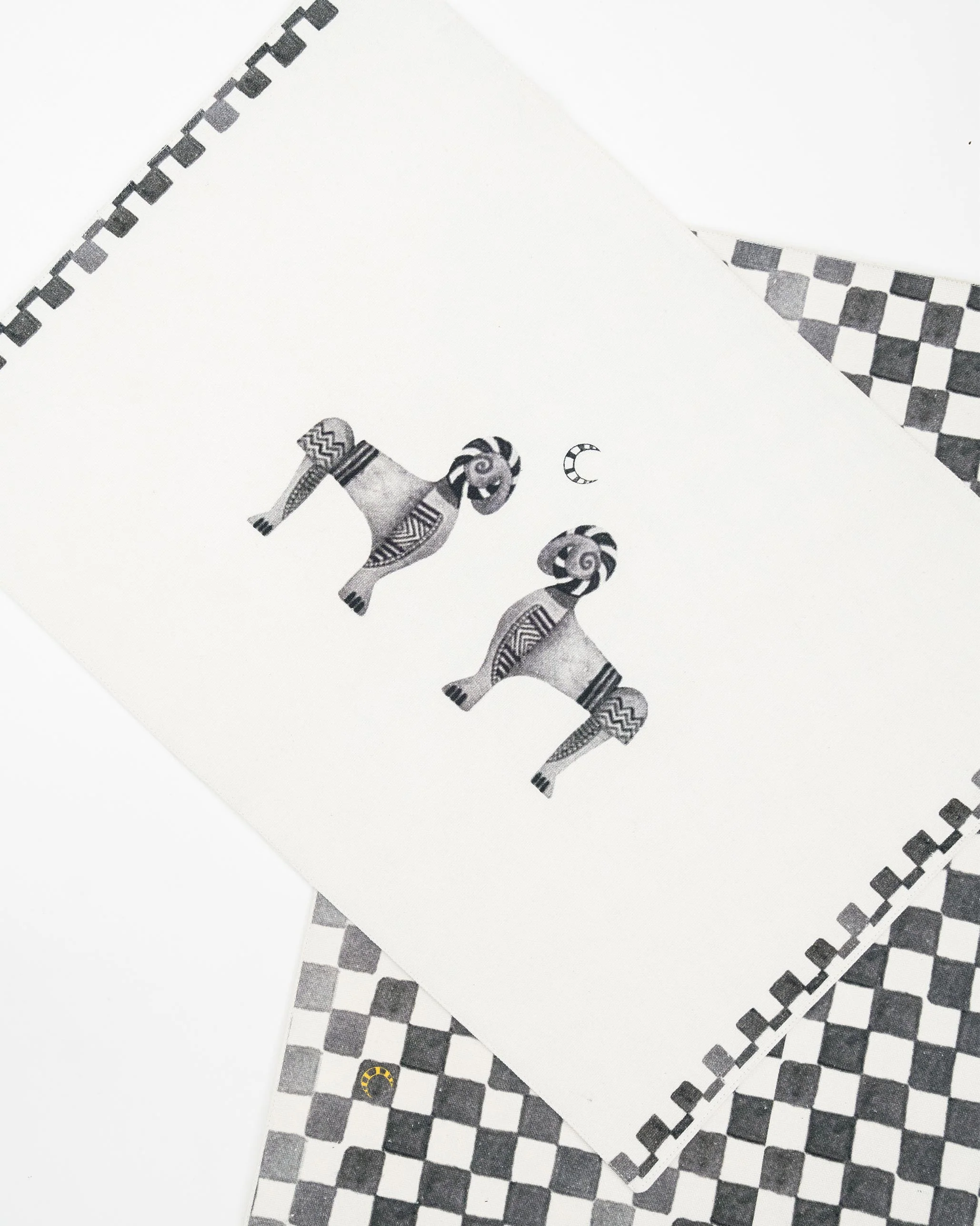 Ram Under The Moon Placemat (Set of 2) - Image 3