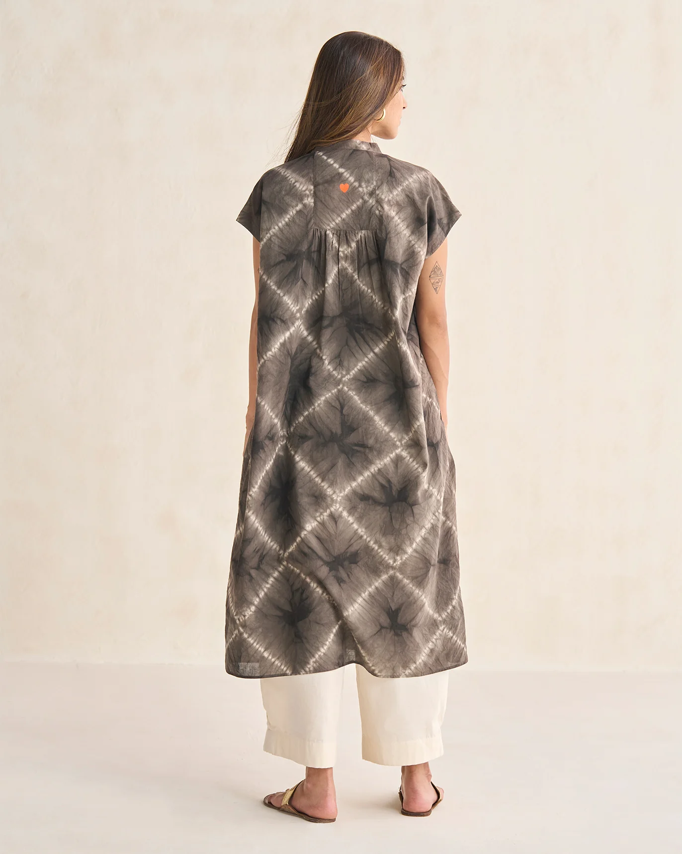 Ramen Kurta - Brown - Image 5