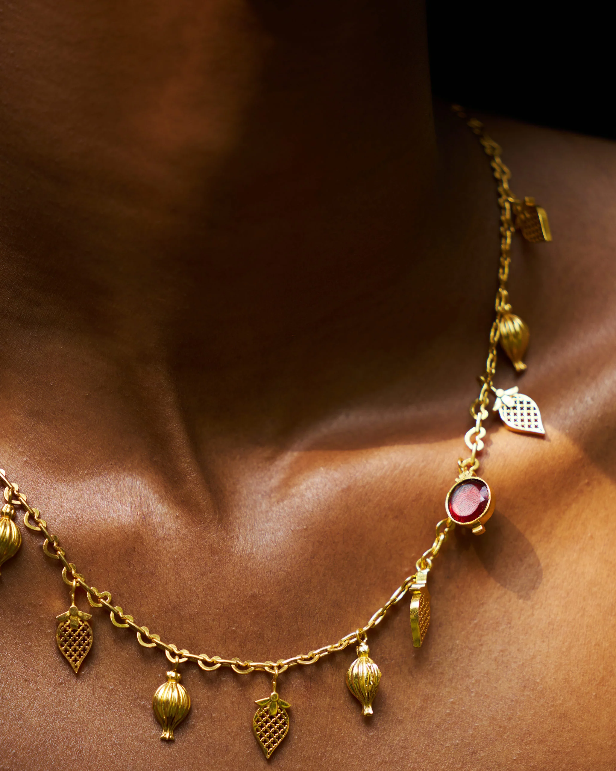 Rani Necklace - Gold - Image 4