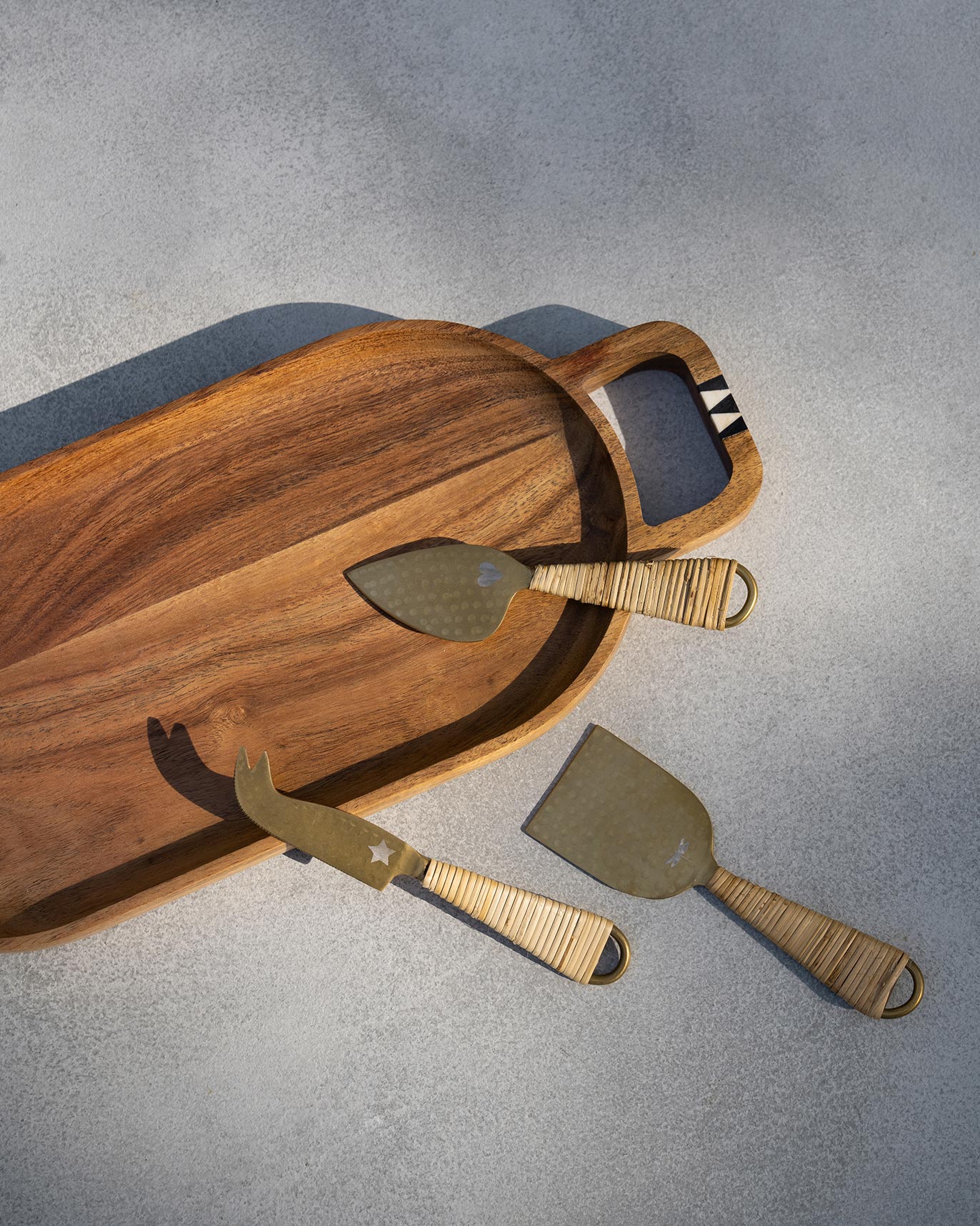 Rattan Cheese Knives - Image 6