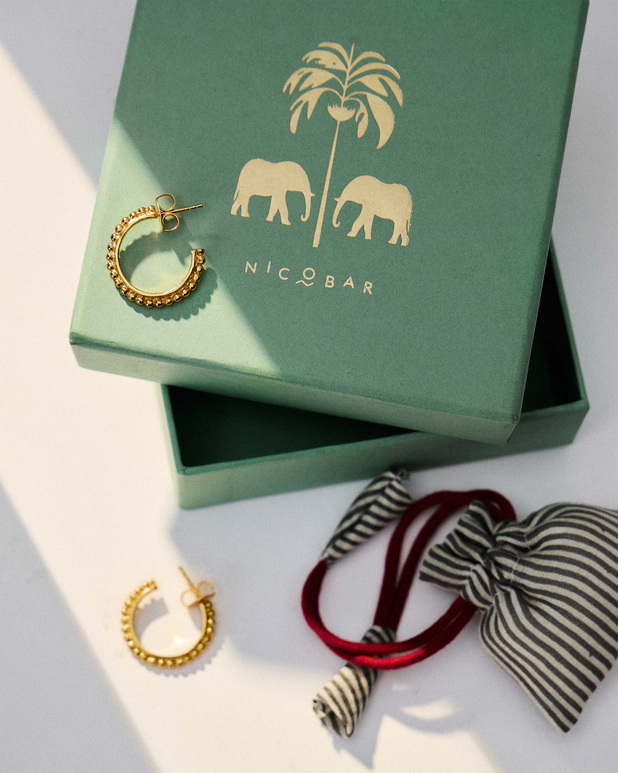 Rava Hoops Large - Gold - Image 4