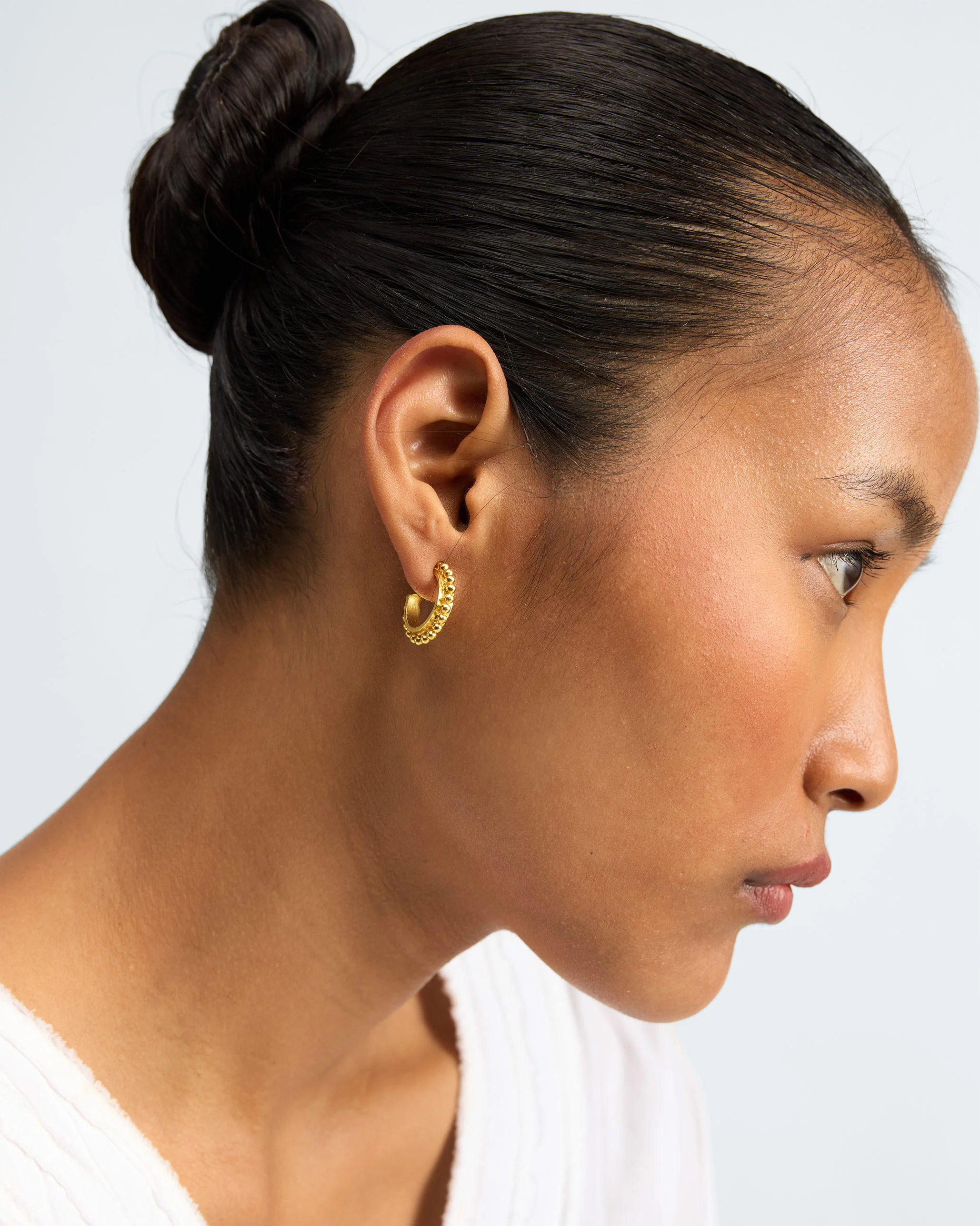 Rava Hoops Small - Gold - Image 4
