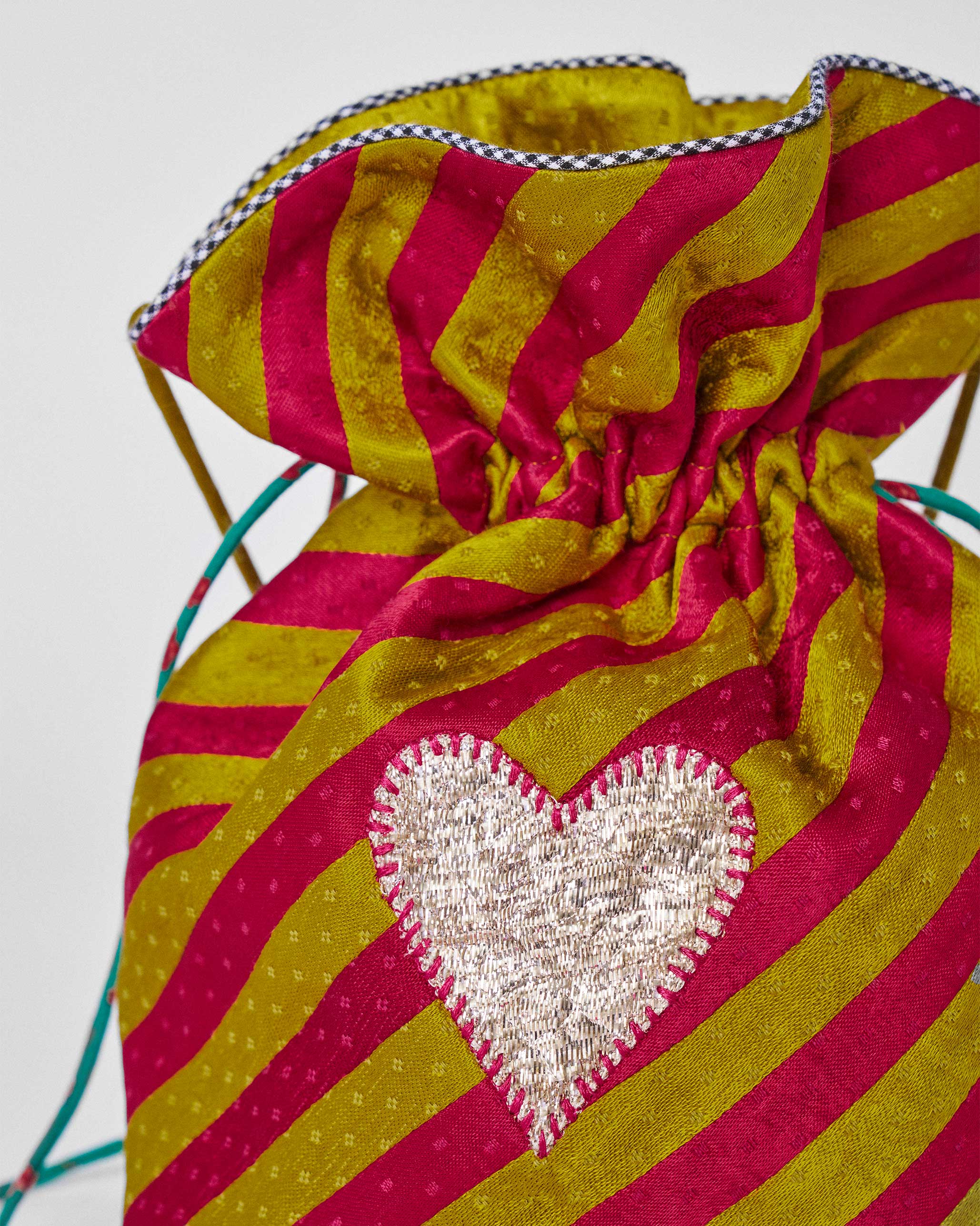 Raya Potli - Fuschia & Chartreuse - Image 2