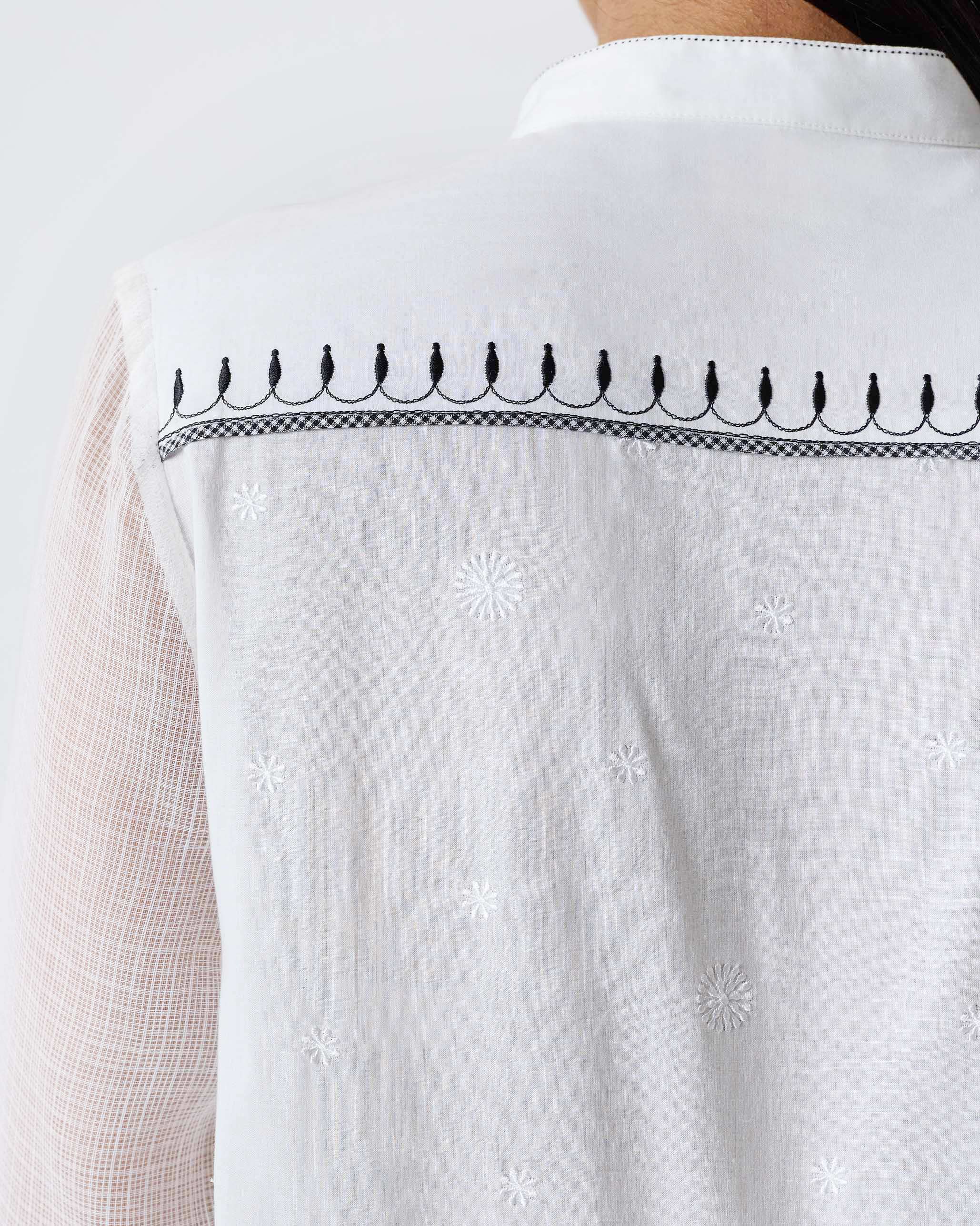 Rayna Dress - White Embroidery - Image 5