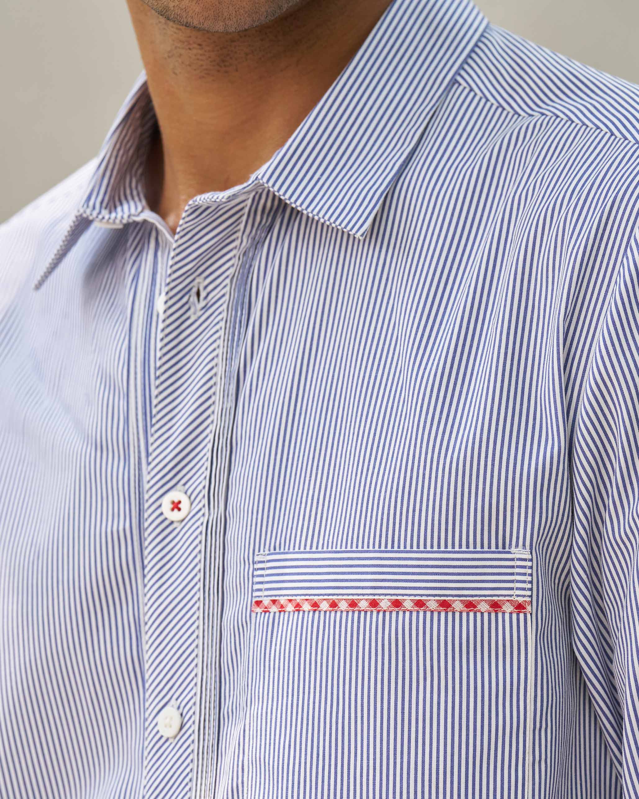 Rays shirt - Blue & White - Image 2