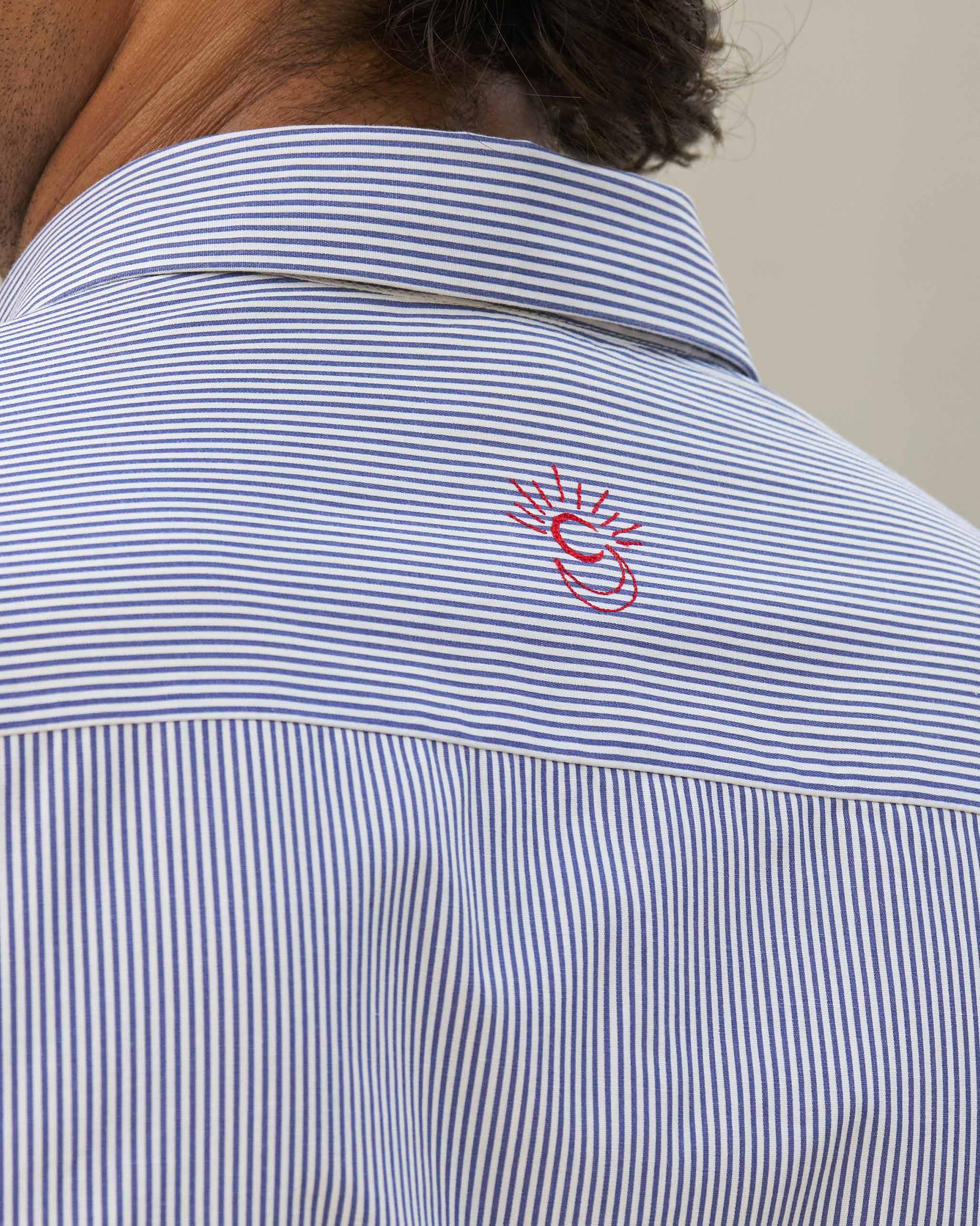 Rays shirt - Blue & White - Image 3