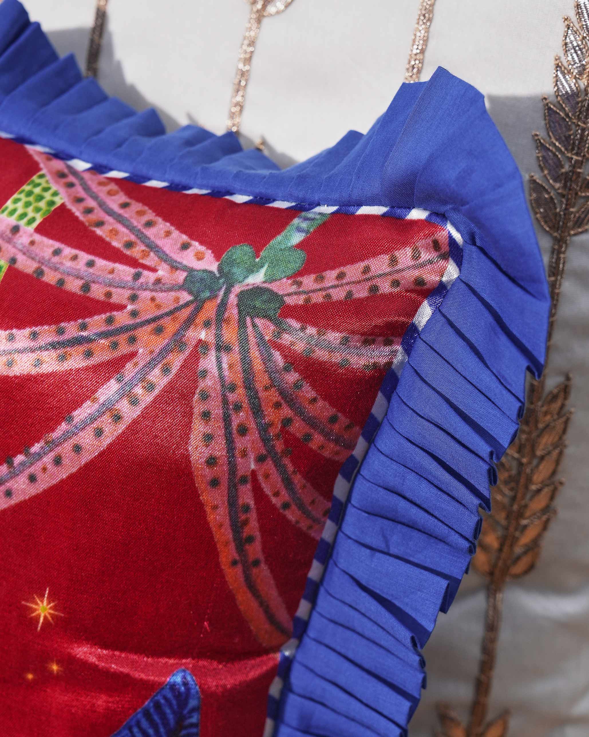 Red desert Cushion Cover - Image 3