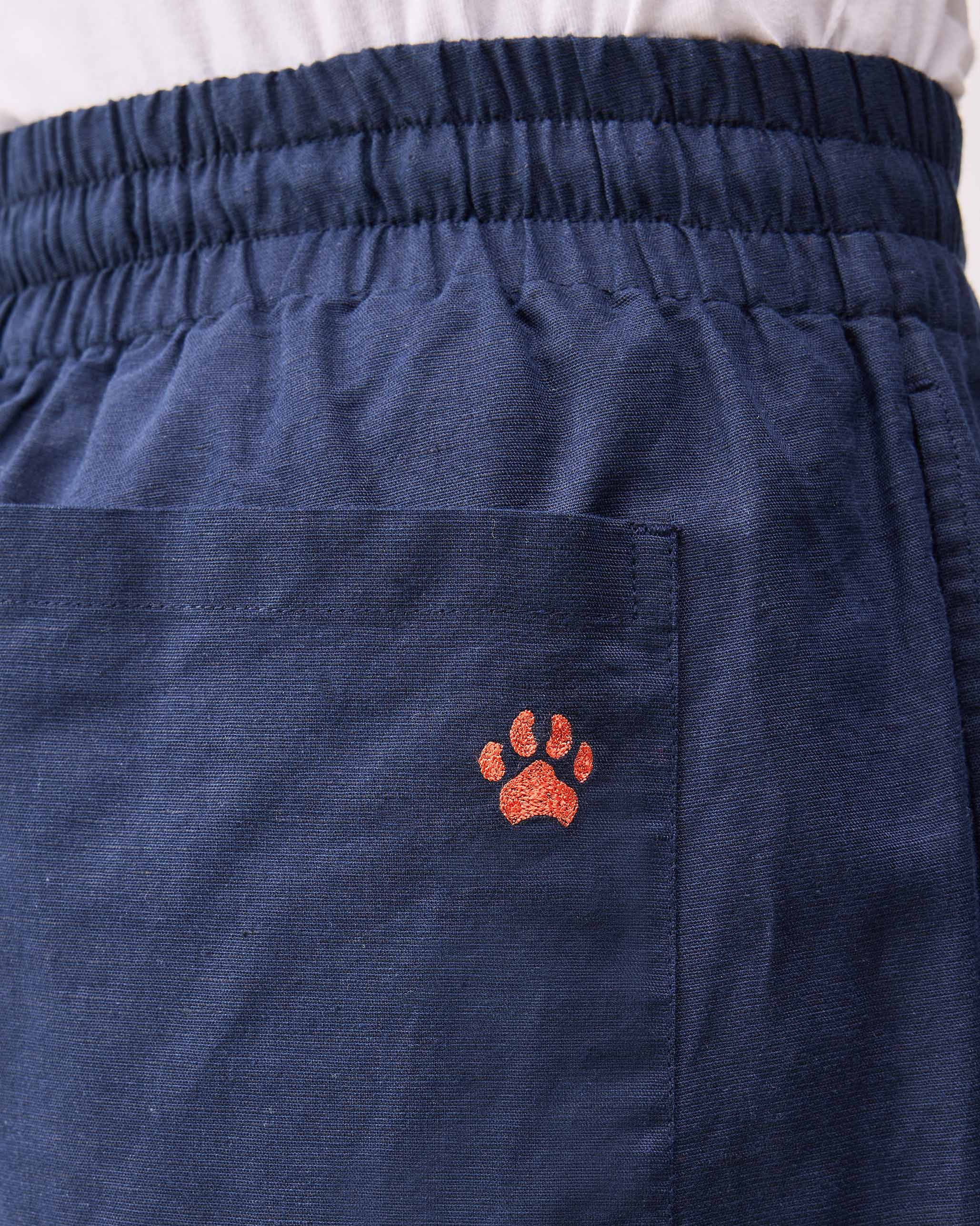 Relaxed Chinos - Navy - Image 2