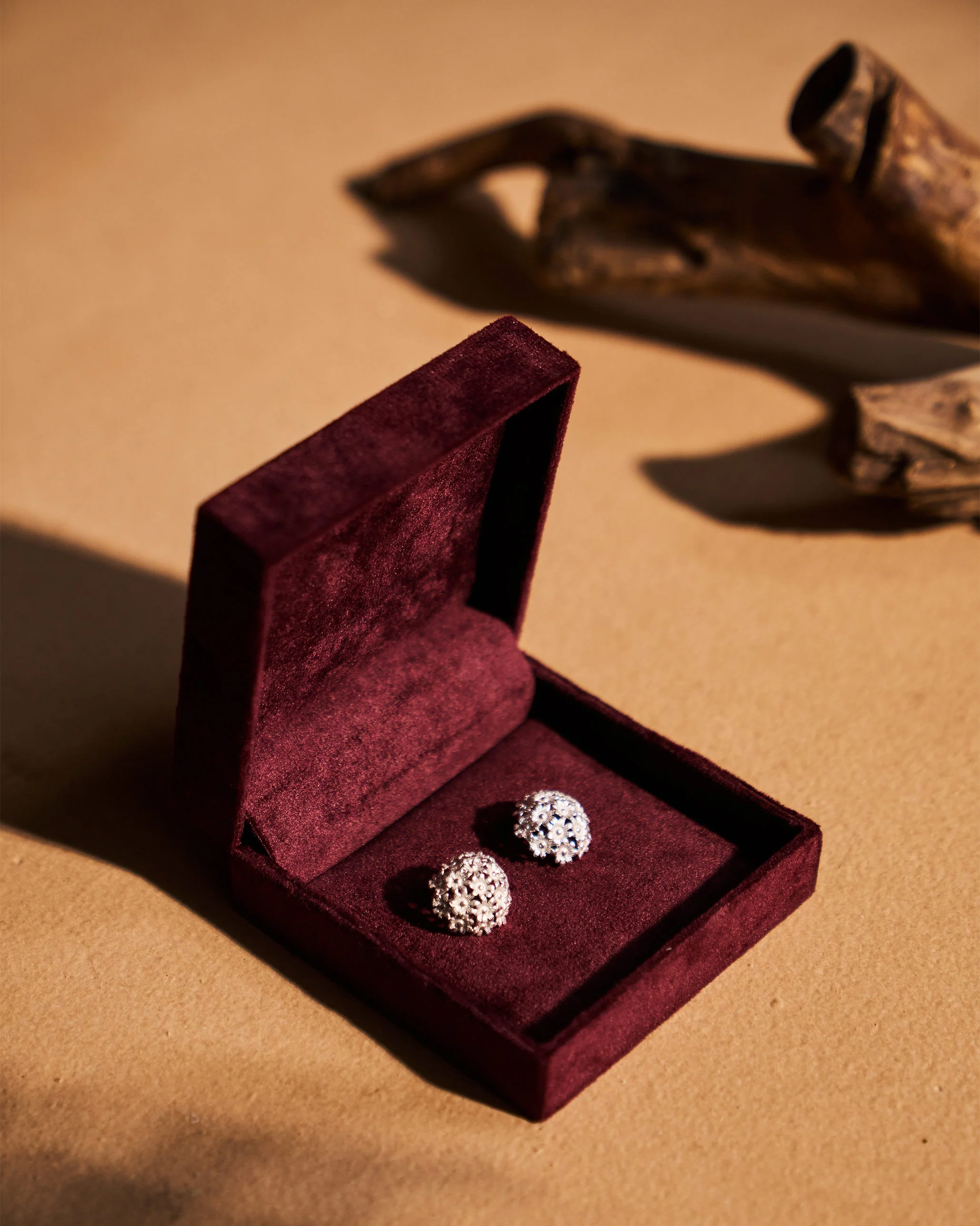 Rhododenron Earrings - Sterling Silver - Image 3