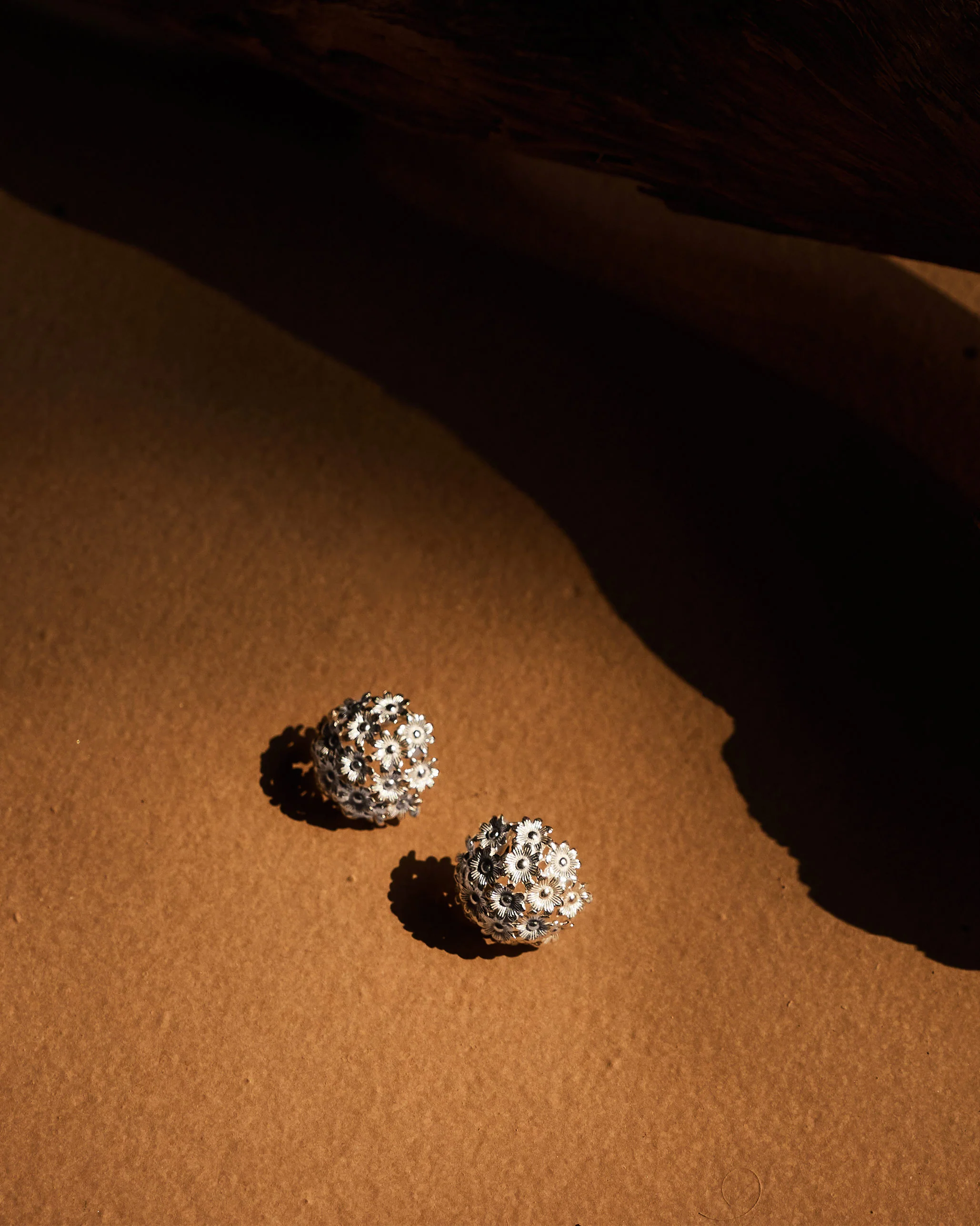 Rhododenron Earrings - Sterling Silver - Image 4