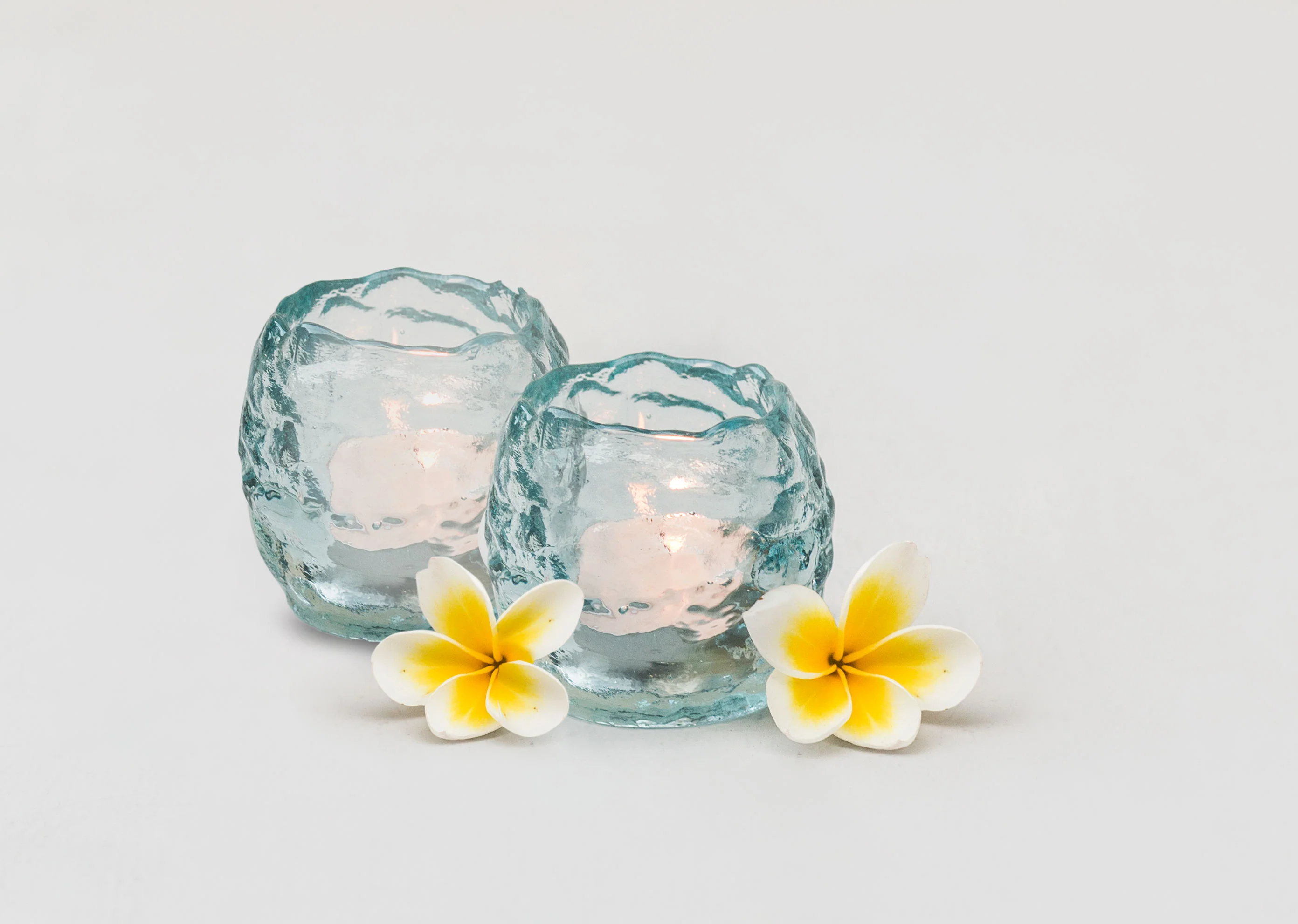 Ripple Glass Votive (Set of 2) - Image 3