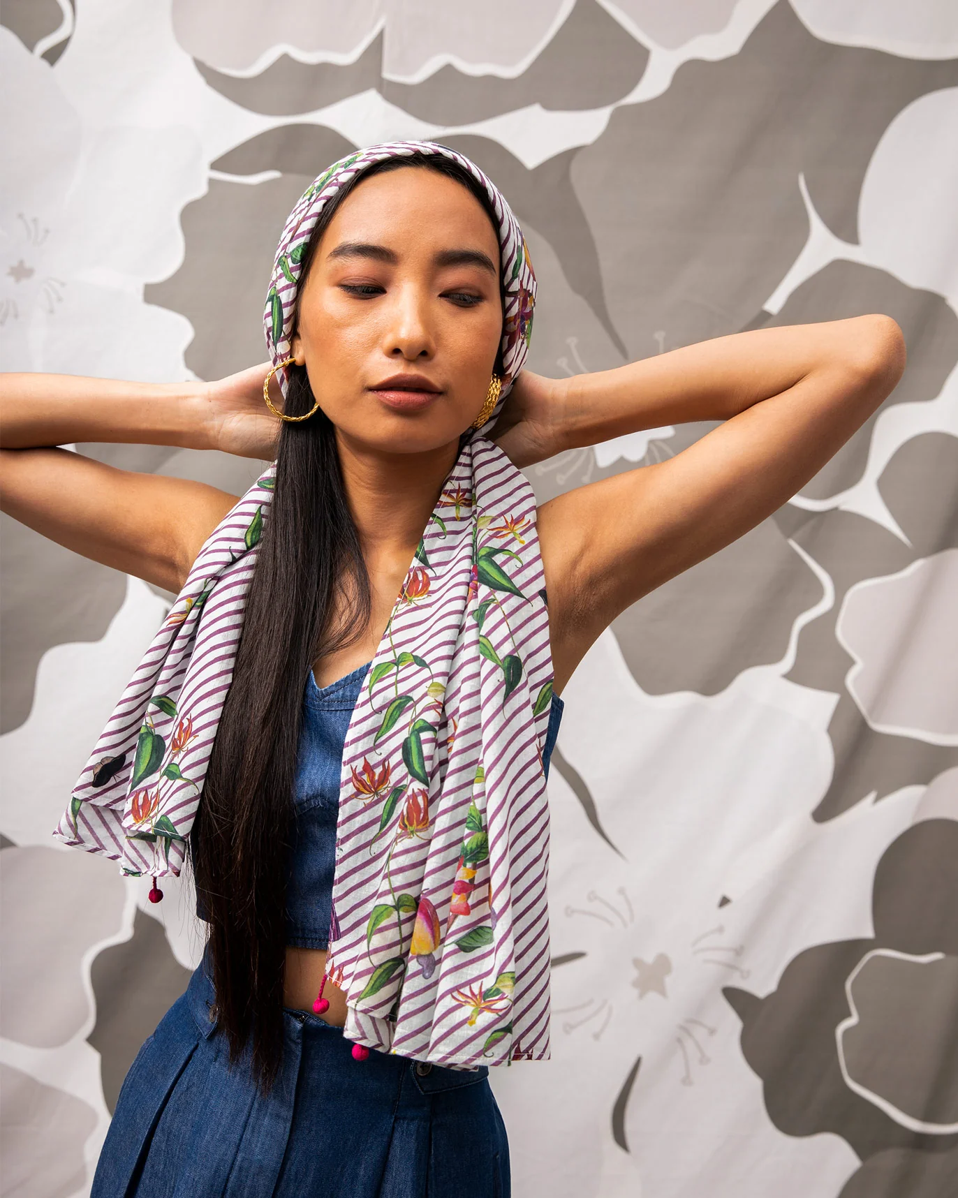 Riverine Sarong - Multi Color - Image 4